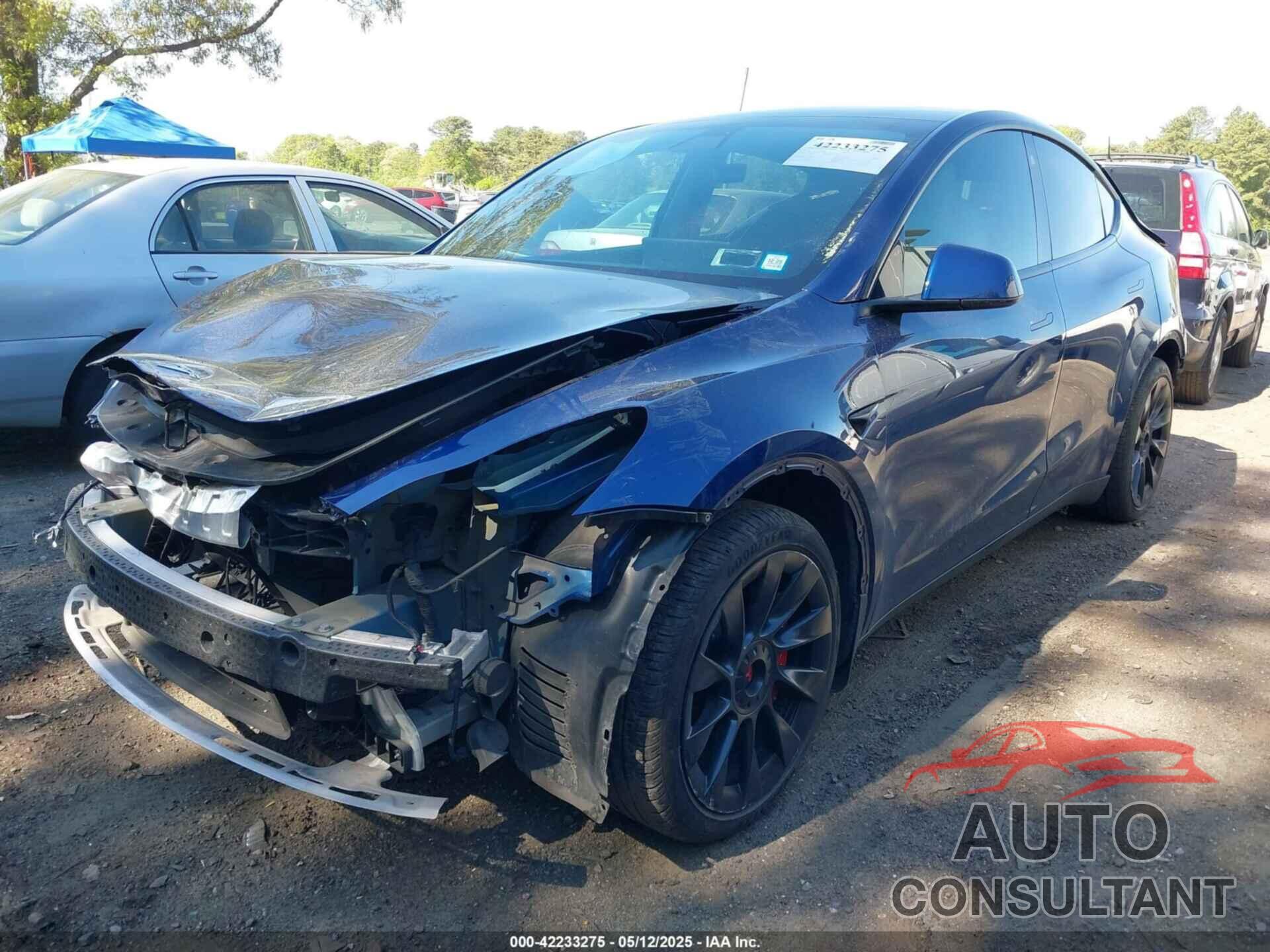 TESLA MODEL Y 2022 - 7SAYGDEE5NF314085