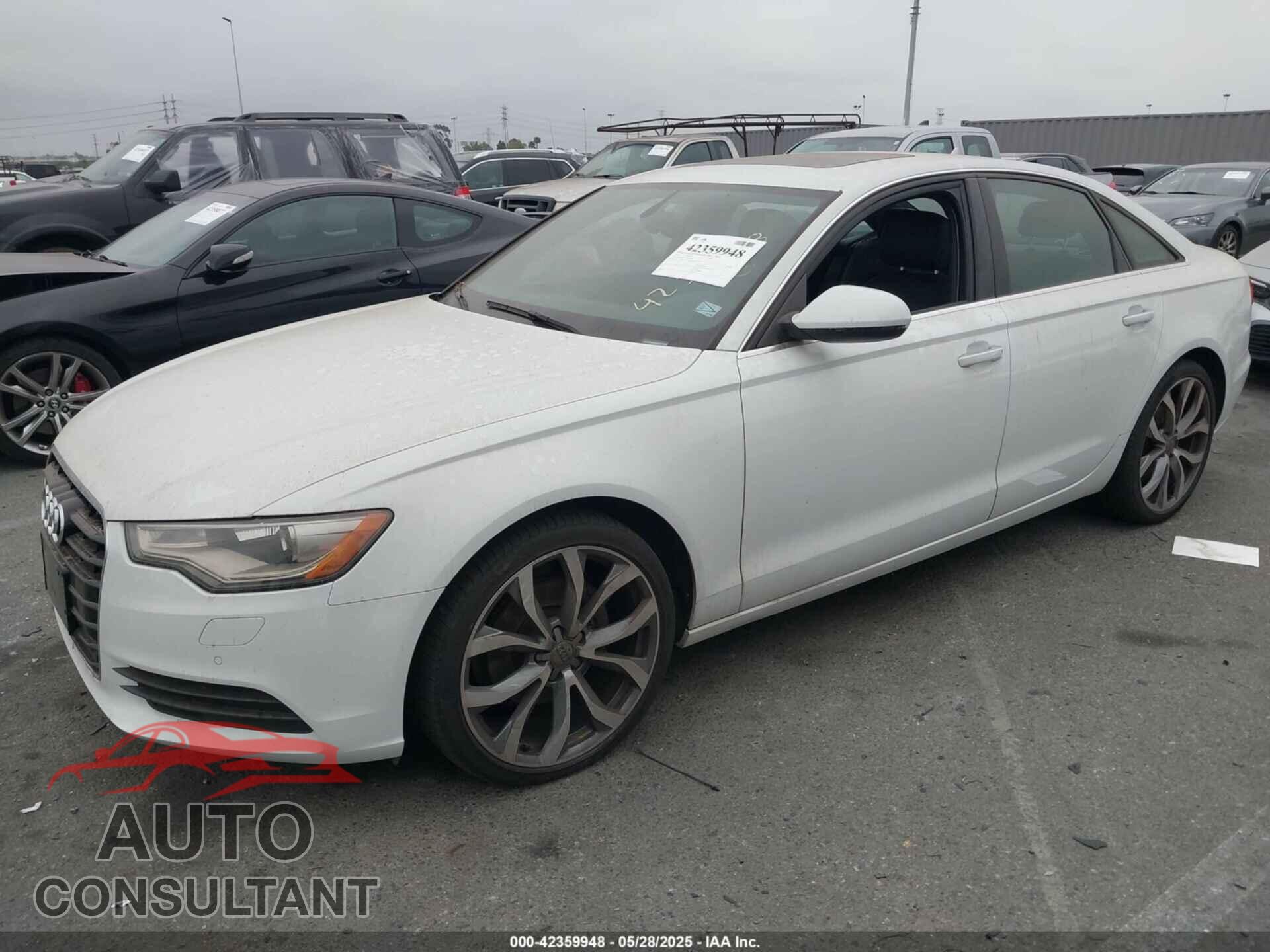 AUDI A6 2013 - WAUGFAFC2DN022494