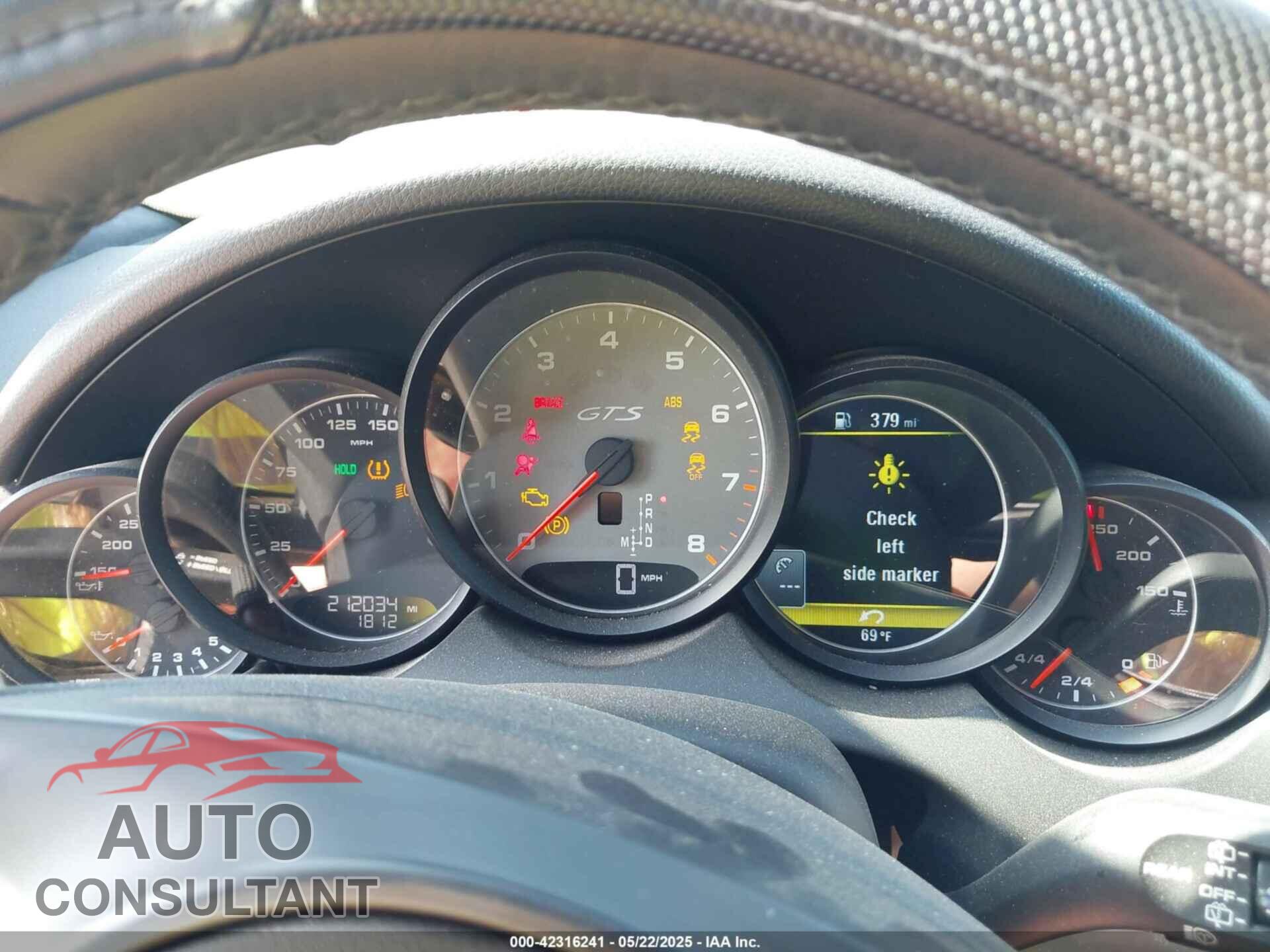 PORSCHE CAYENNE 2013 - WP1AD2A25DLA77759
