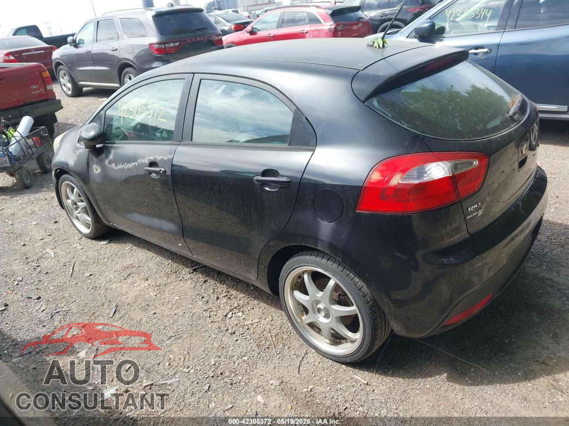 KIA RIO 2013 - KNADM5A34D6134425