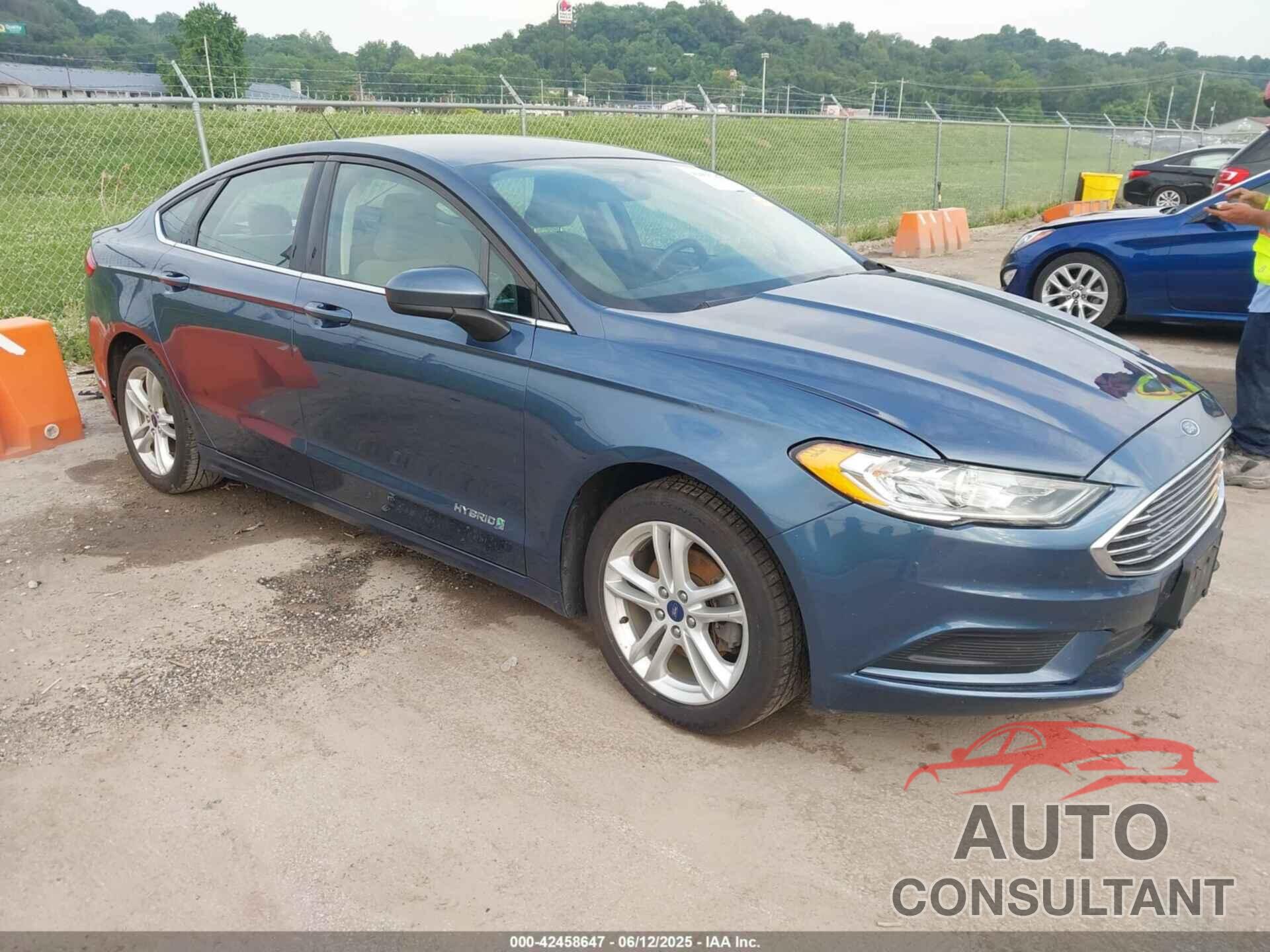 FORD FUSION HYBRID 2018 - 3FA6P0UU4JR100080