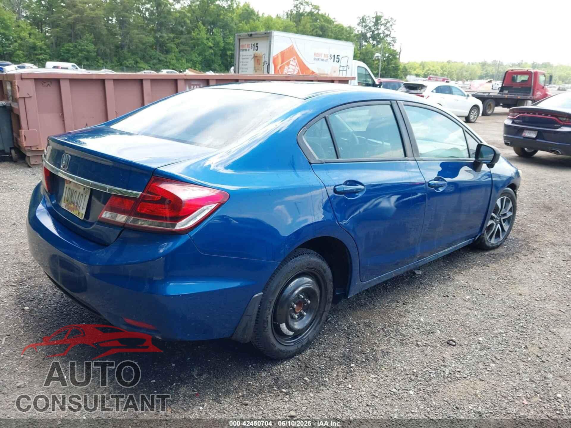 HONDA CIVIC 2014 - 19XFB2F81EE084776