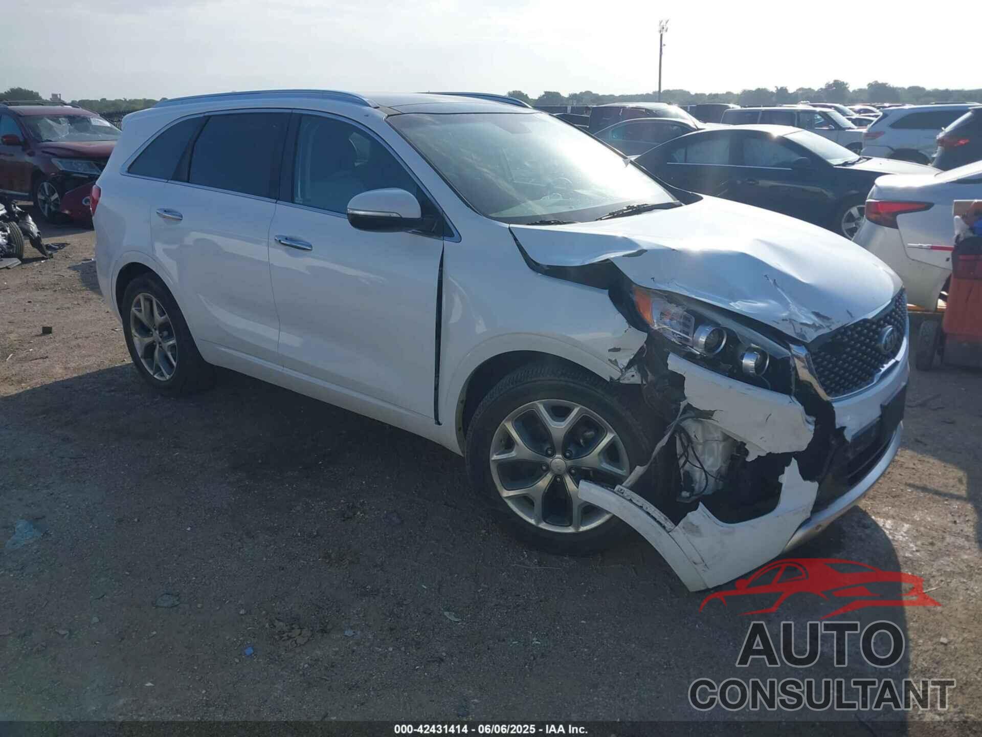 KIA SORENTO 2016 - 5XYPK4A55GG087778