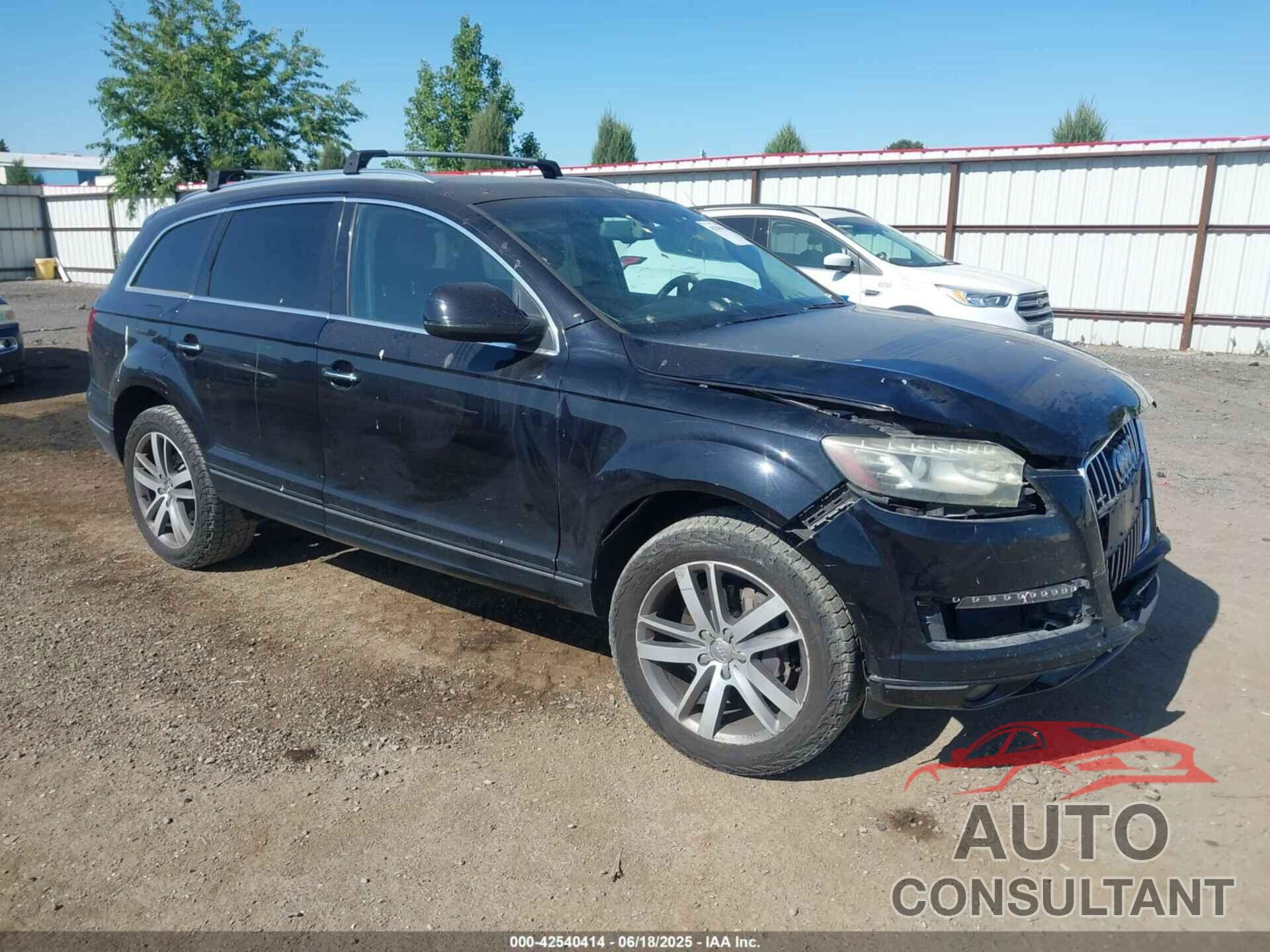 AUDI Q7 2012 - WA1LGAFE9CD000216