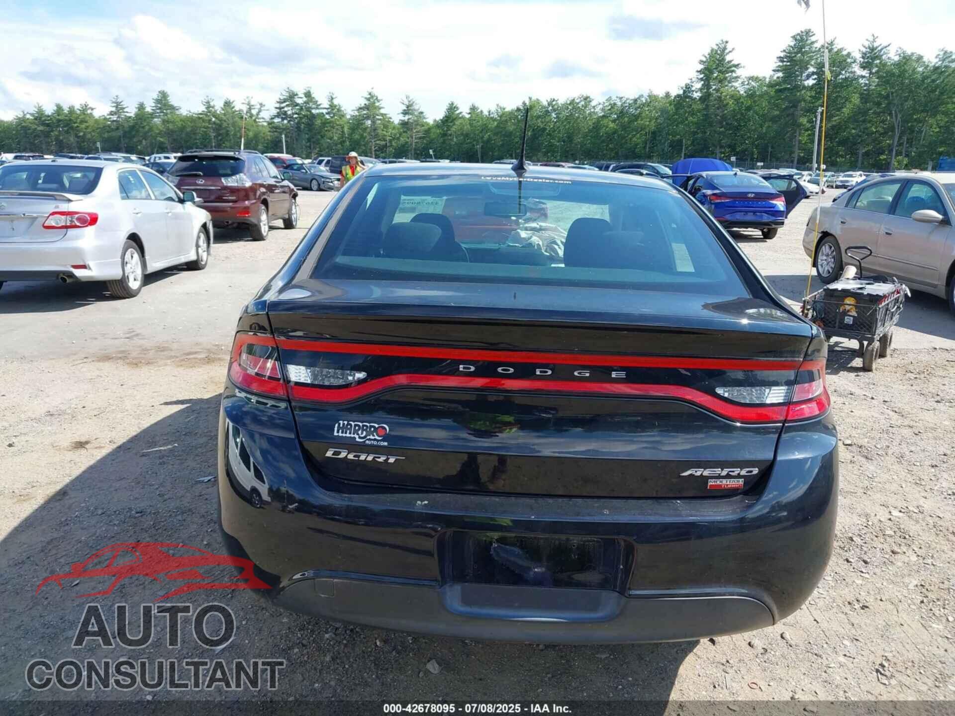 DODGE DART 2013 - 1C3CDFAH1DD215687