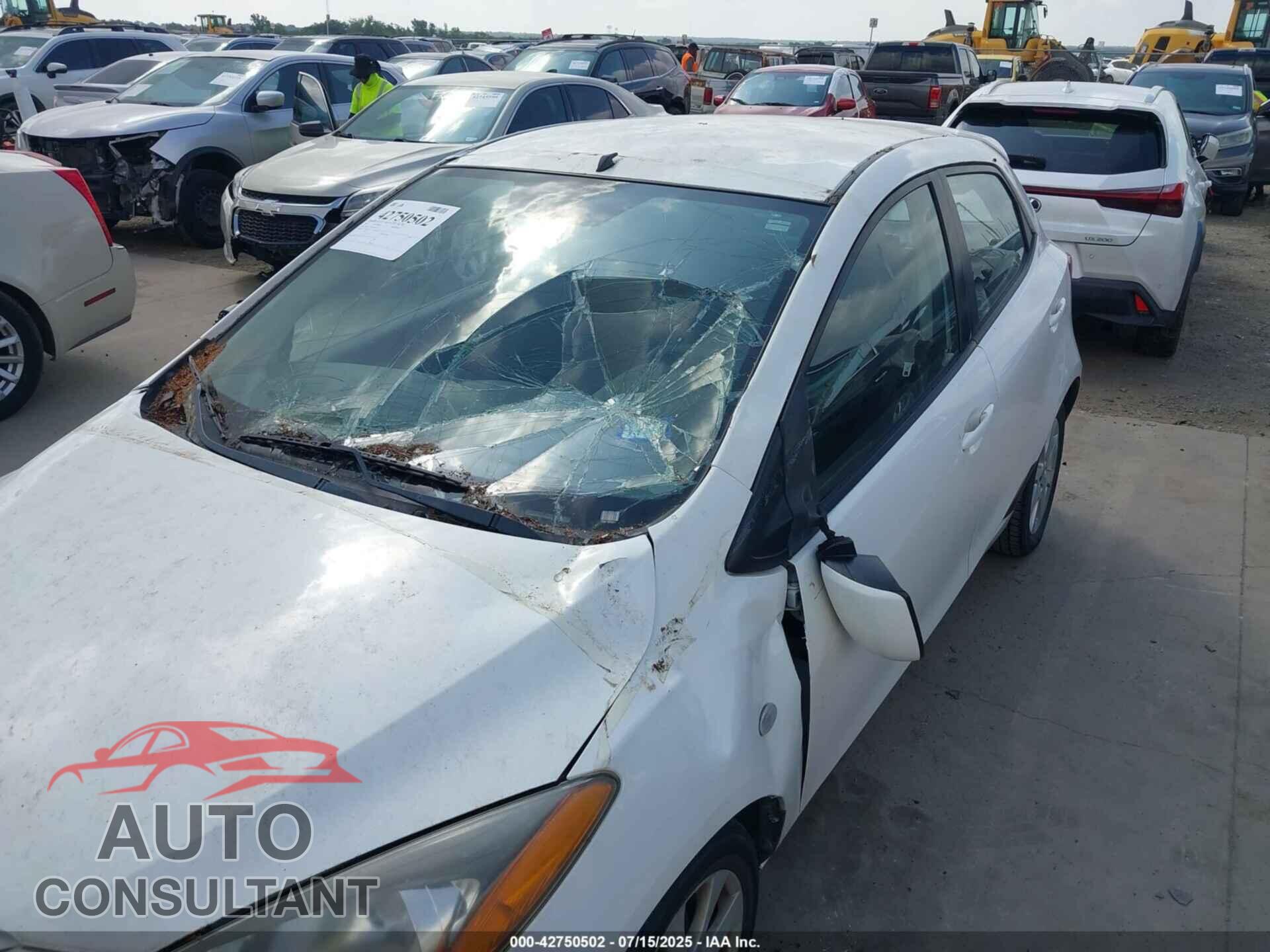 MAZDA MAZDA2 2013 - JM1DE1LY1D0160324