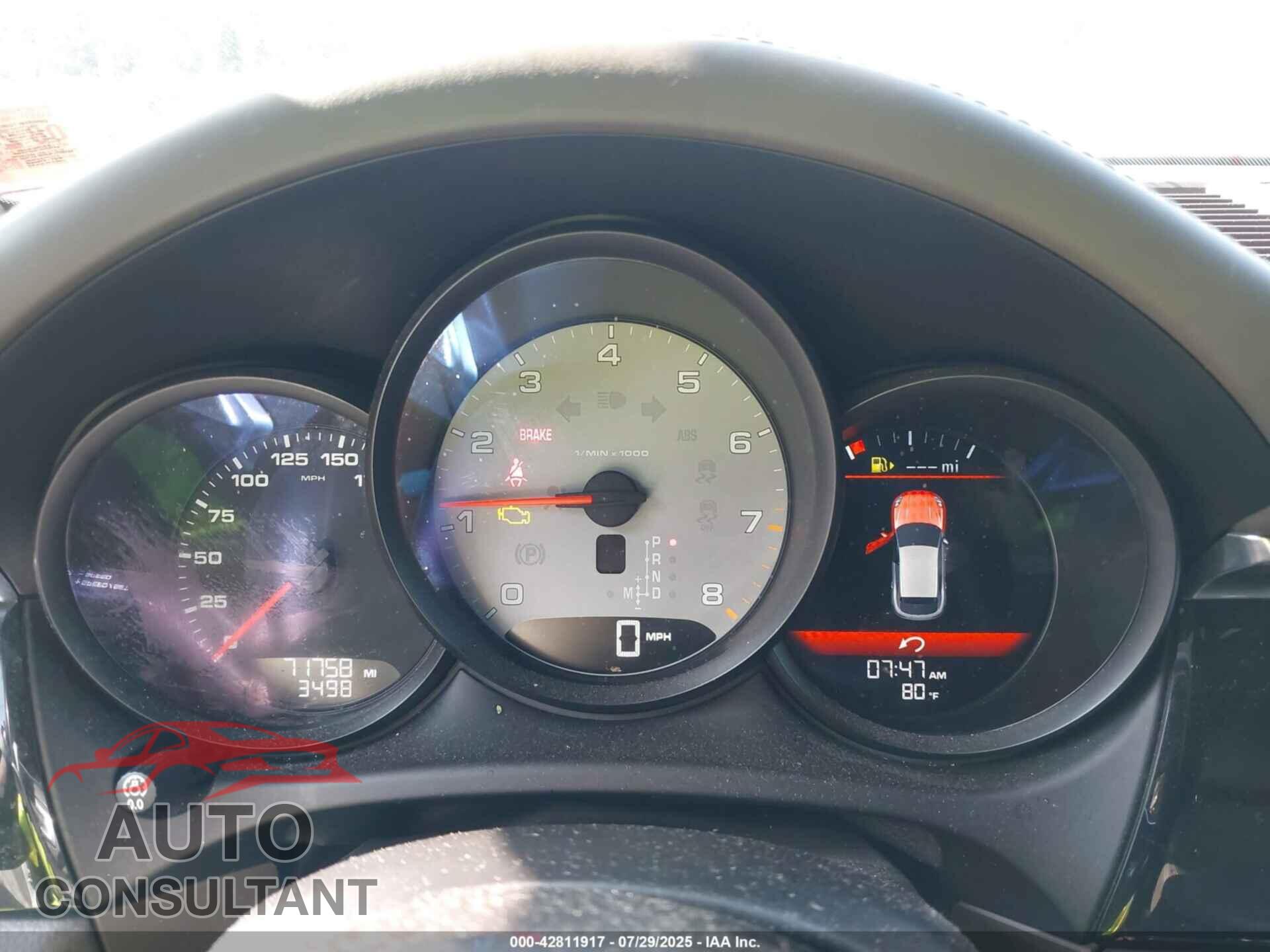 PORSCHE MACAN 2015 - WP1AB2A54FLB51658