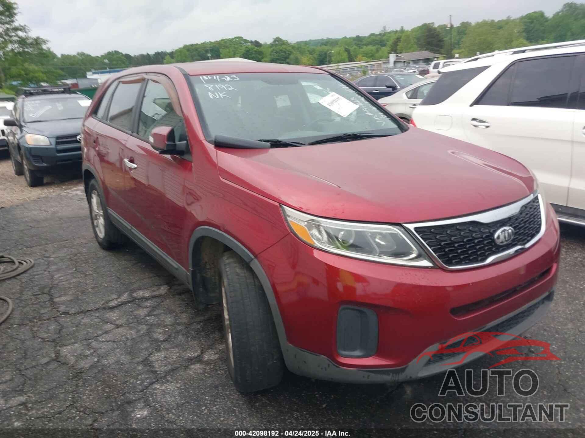 KIA SORENTO 2014 - 5XYKT3A66EG544668