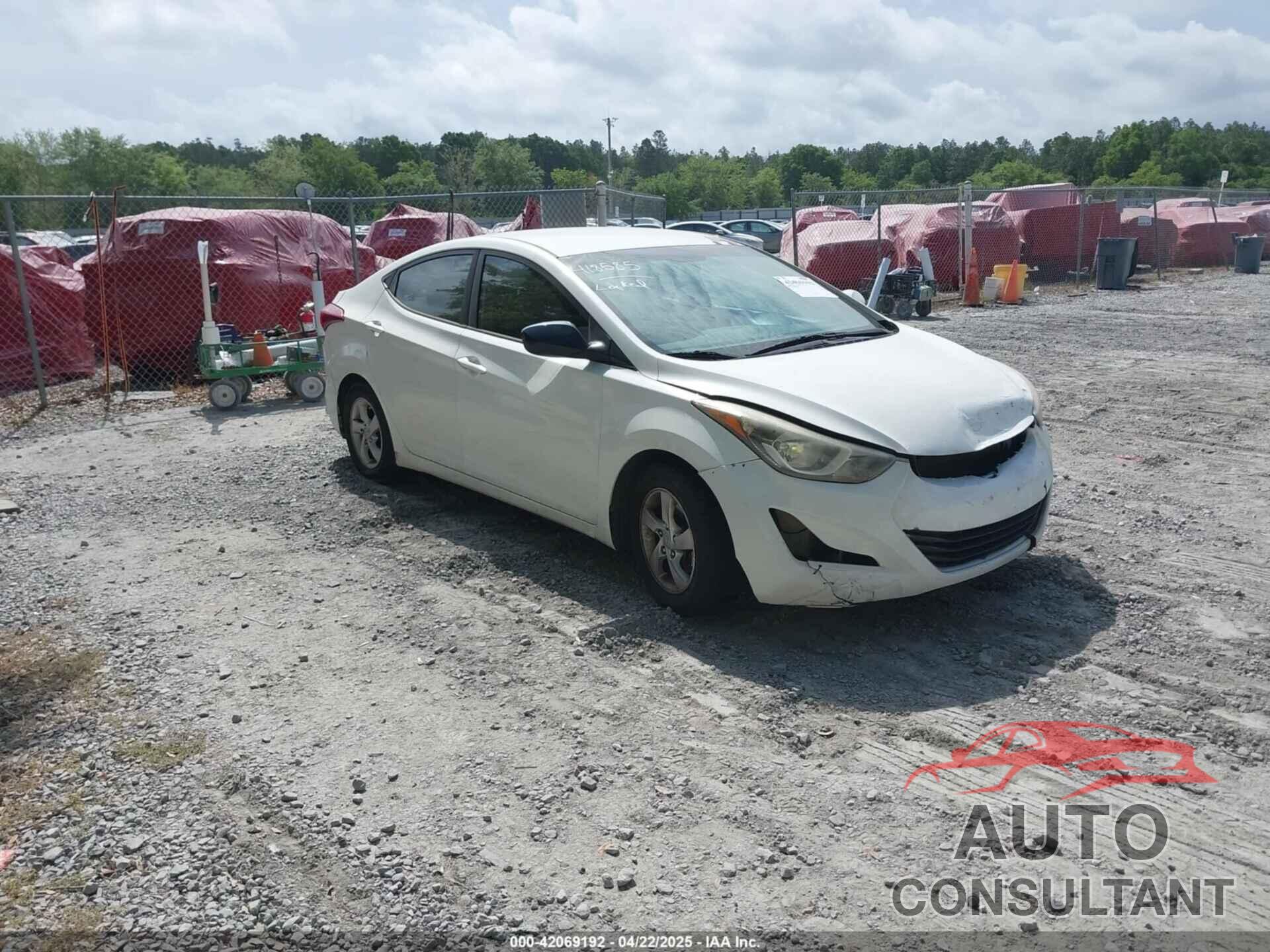 HYUNDAI ELANTRA 2014 - 5NPDH4AE4EH481585