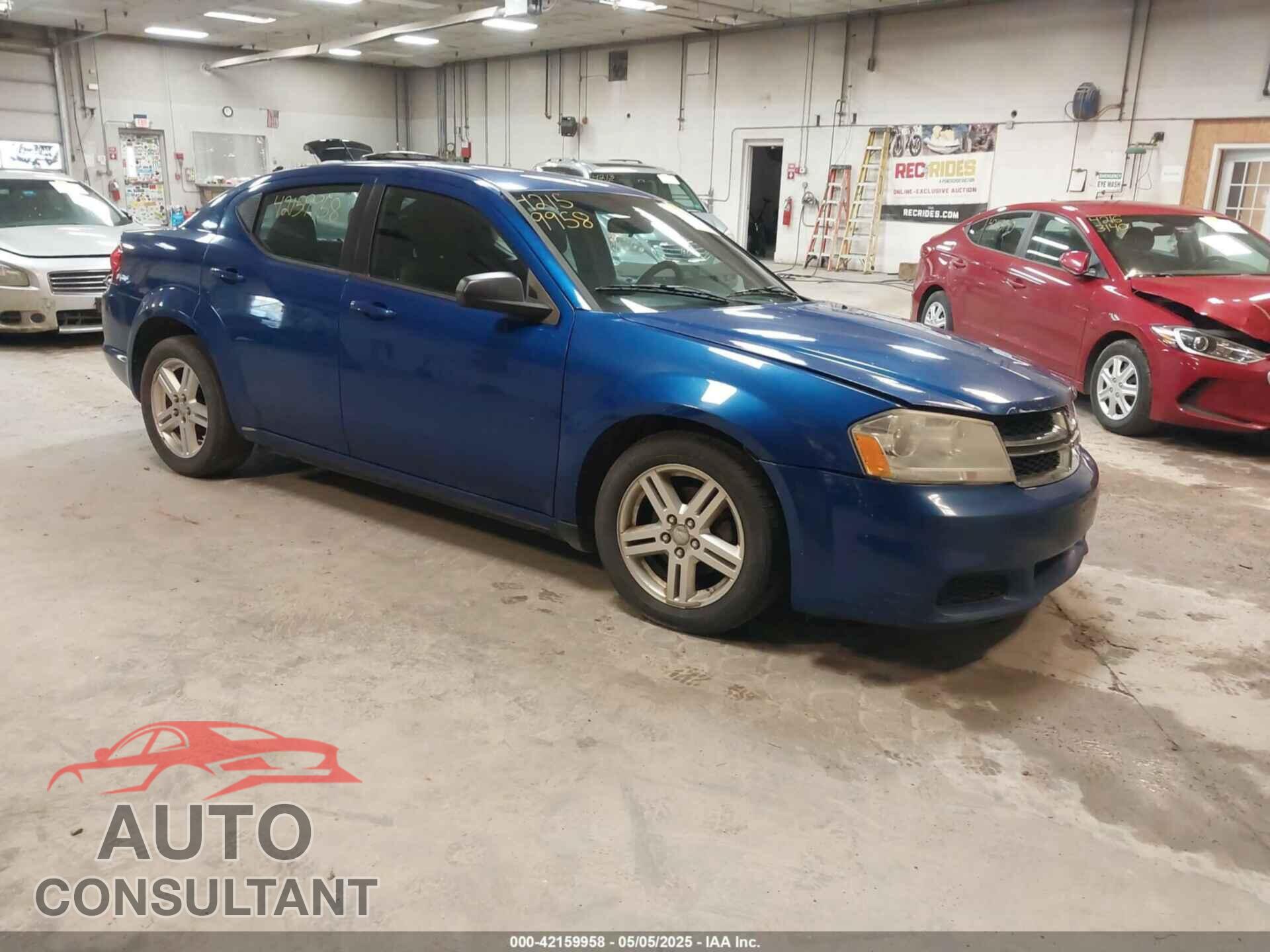 DODGE AVENGER 2012 - 1C3CDZAB2CN275242