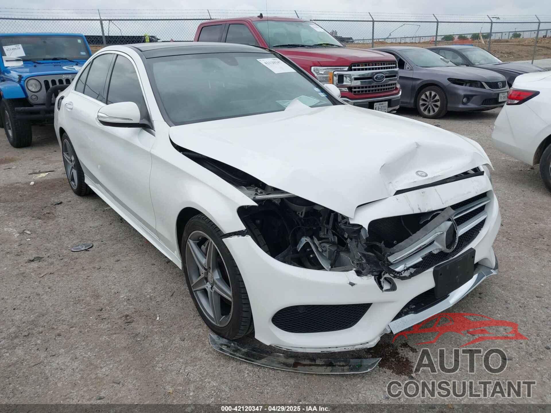 MERCEDES-BENZ C 400 2015 - 55SWF6GB3FU035255