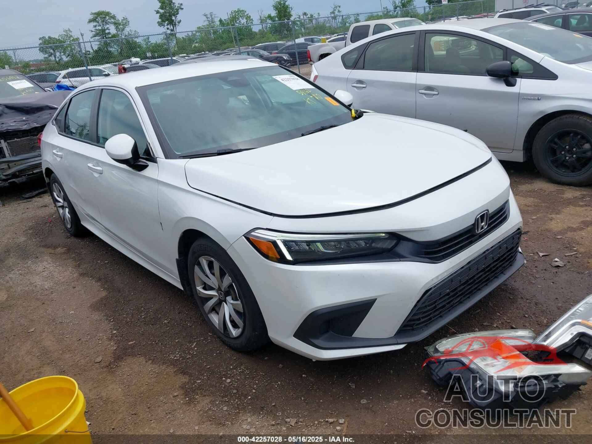 HONDA CIVIC 2022 - 2HGFE2F20NH541456