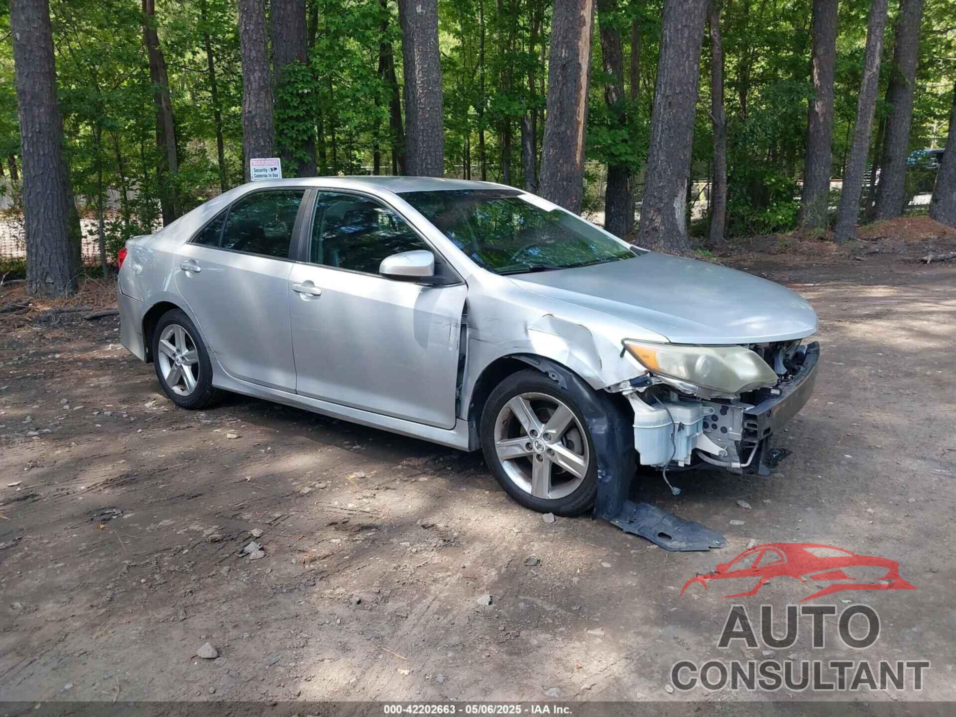 TOYOTA CAMRY 2012 - 4T1BF1FK4CU117854