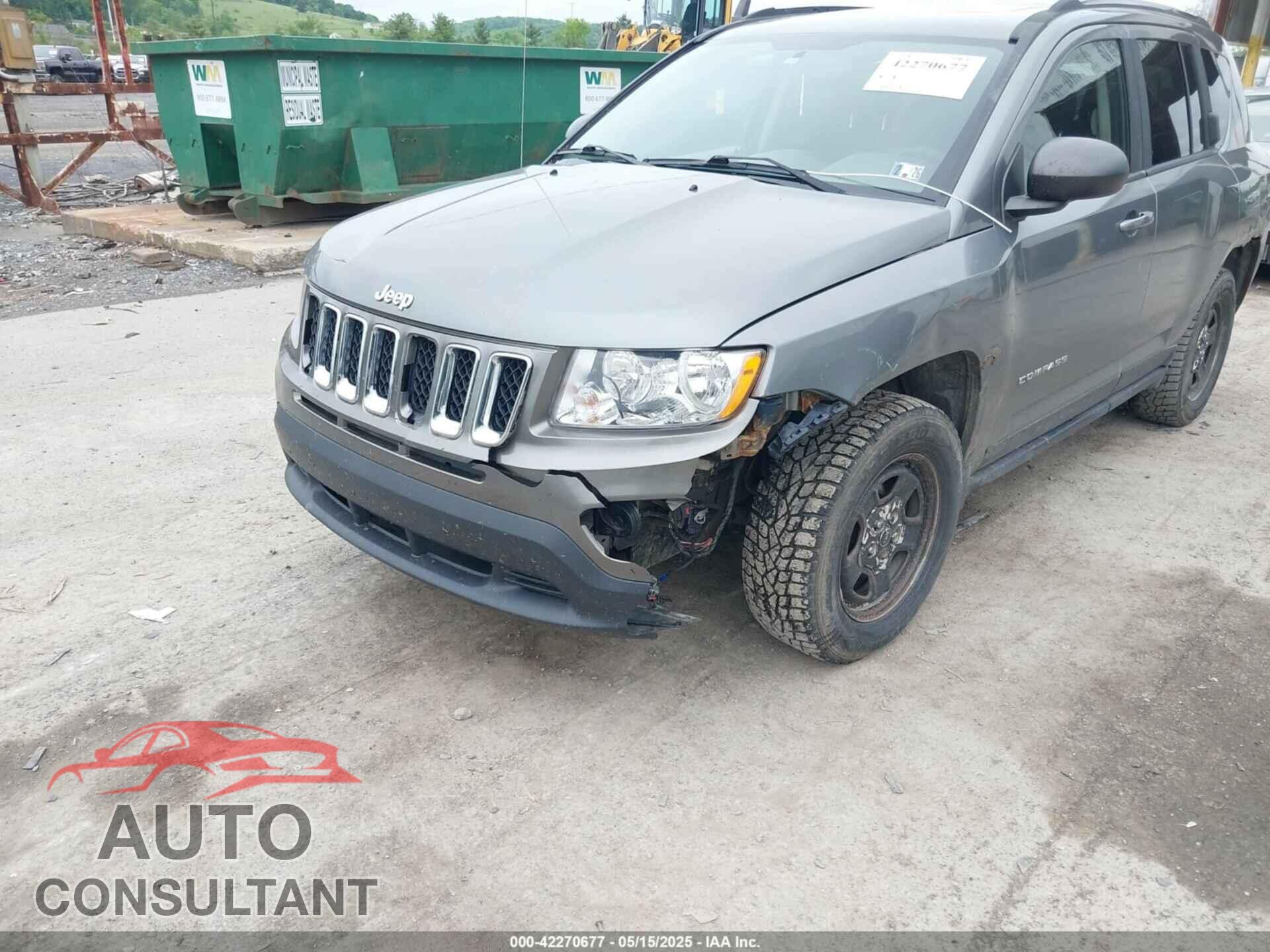 JEEP COMPASS 2012 - 1C4NJDEB1CD563916