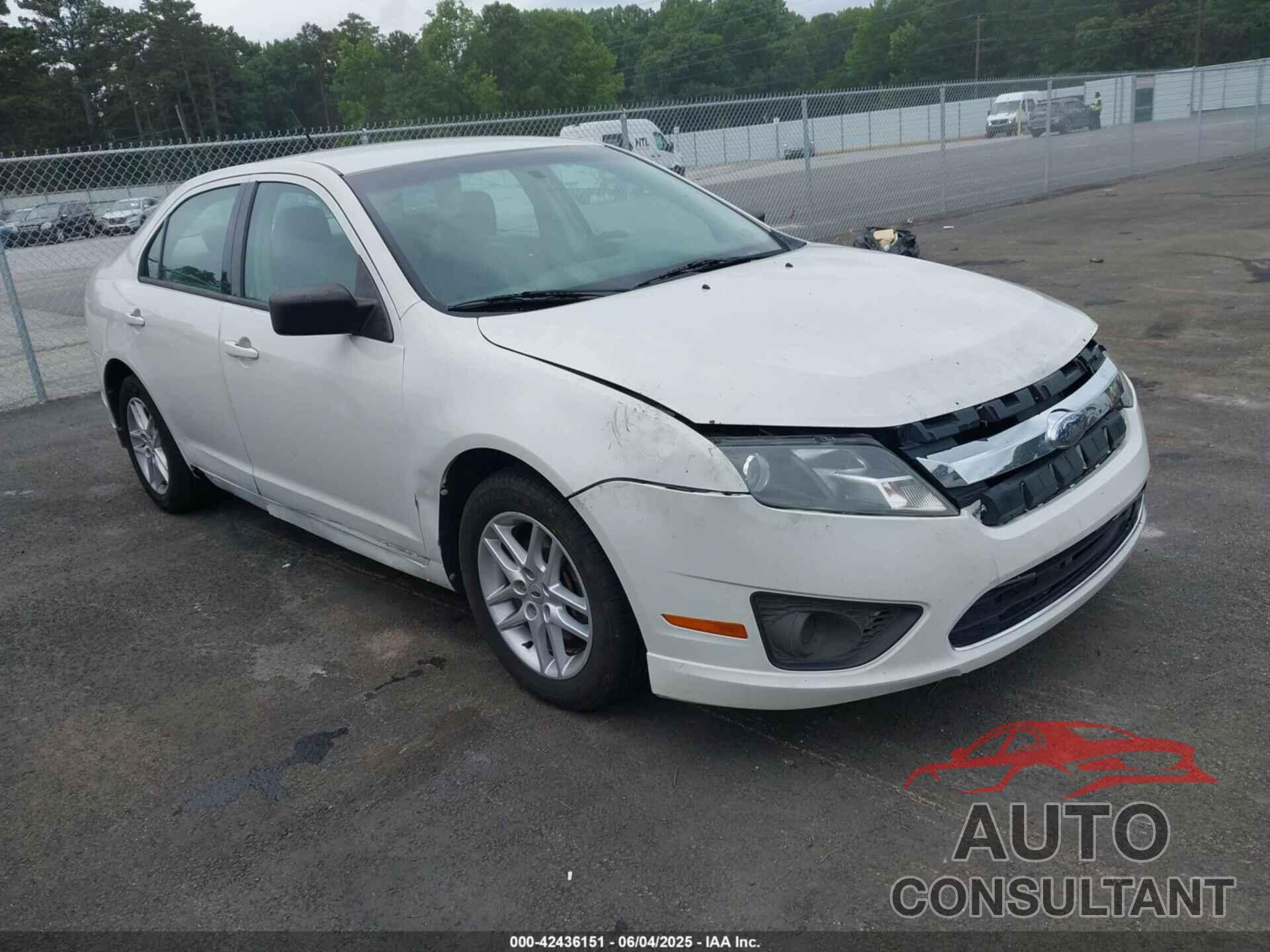 FORD FUSION 2010 - 3FAHP0GAXAR265366