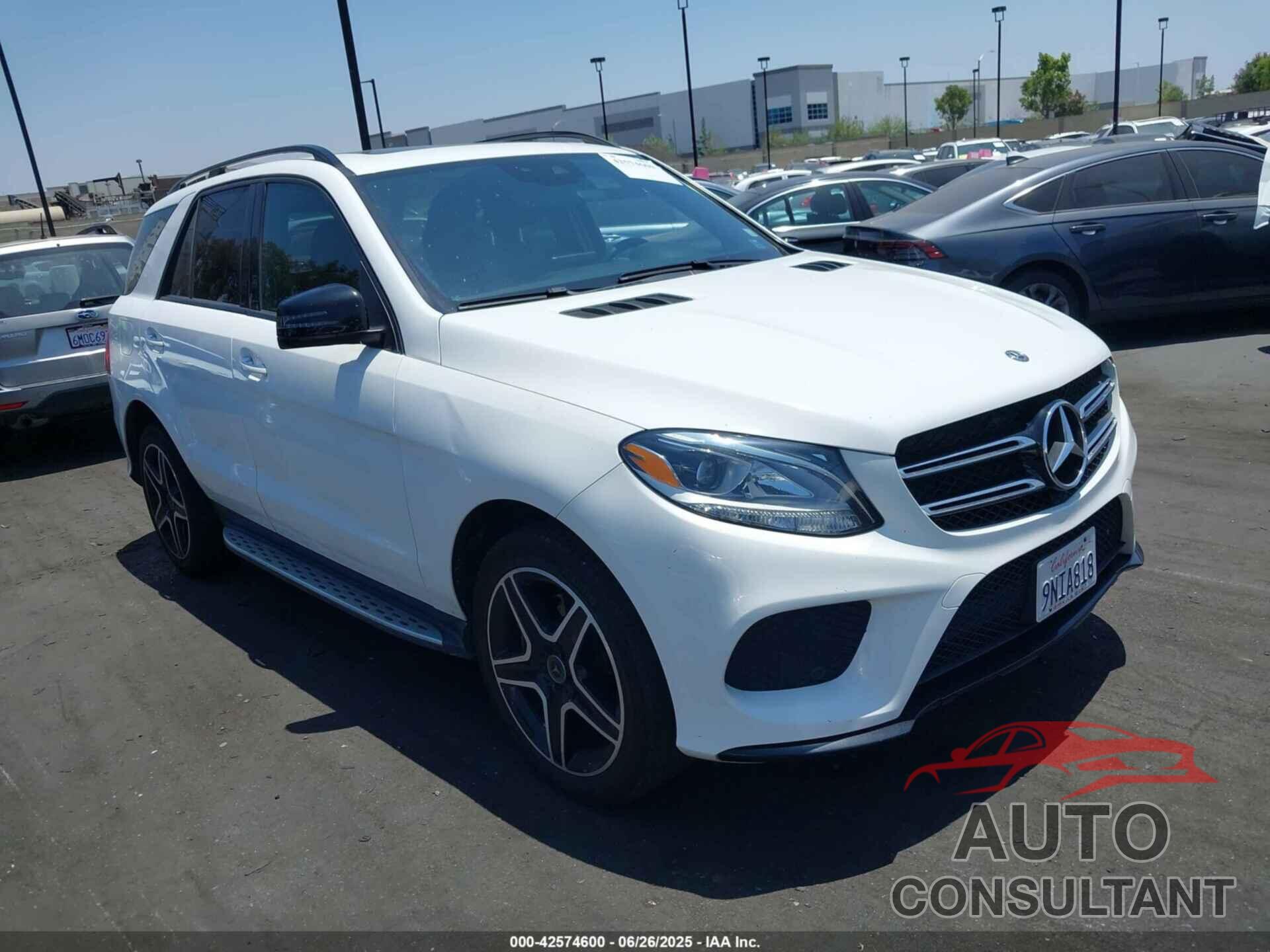 MERCEDES-BENZ GLE 350 2018 - 4JGDA5JB0JB172588