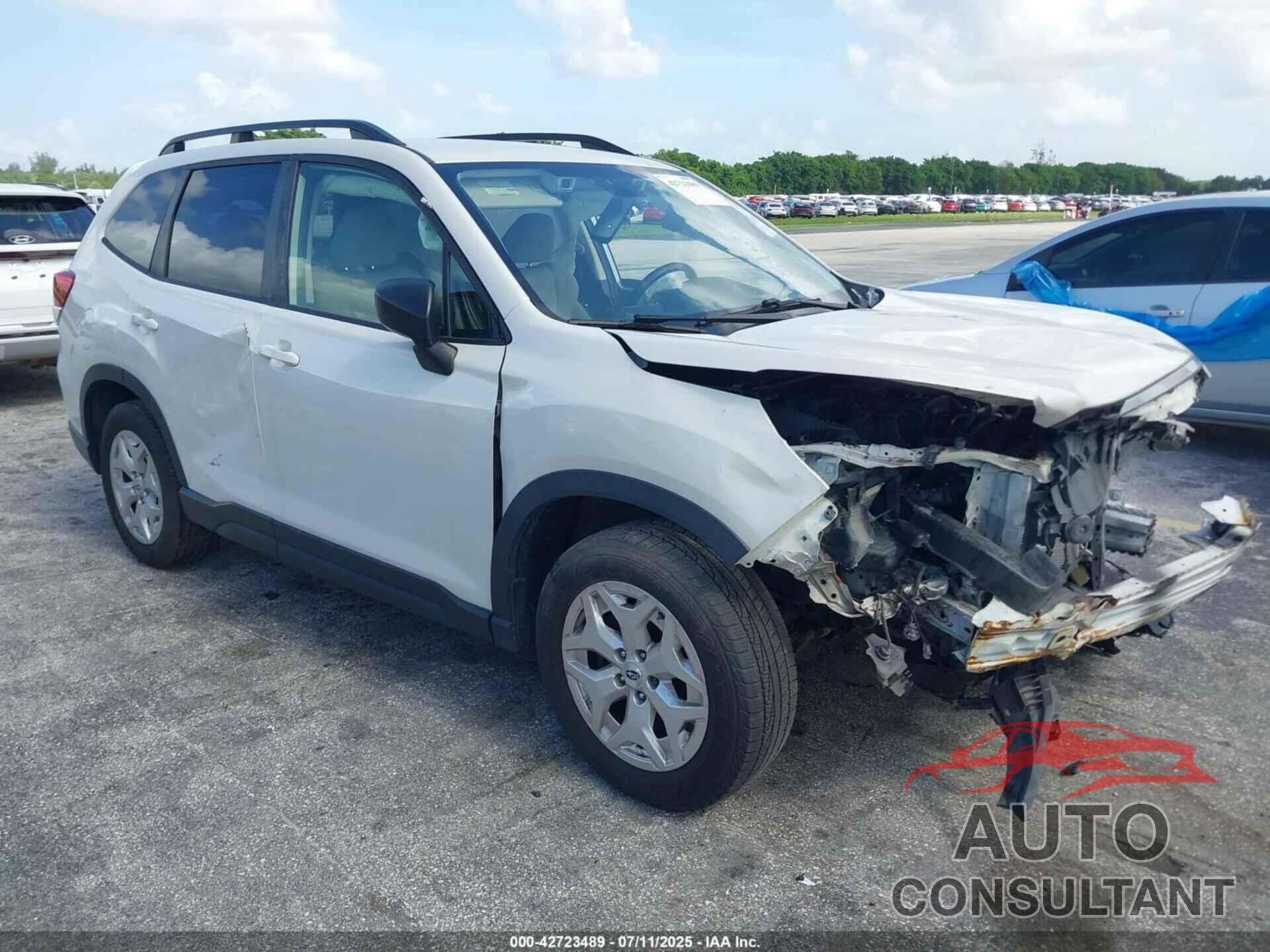 SUBARU FORESTER 2019 - JF2SKACC3KH468292