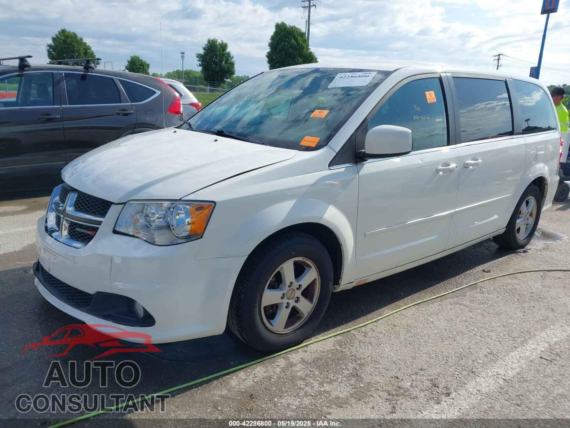 DODGE GRAND CARAVAN 2012 - 2C4RDGDG2CR151637