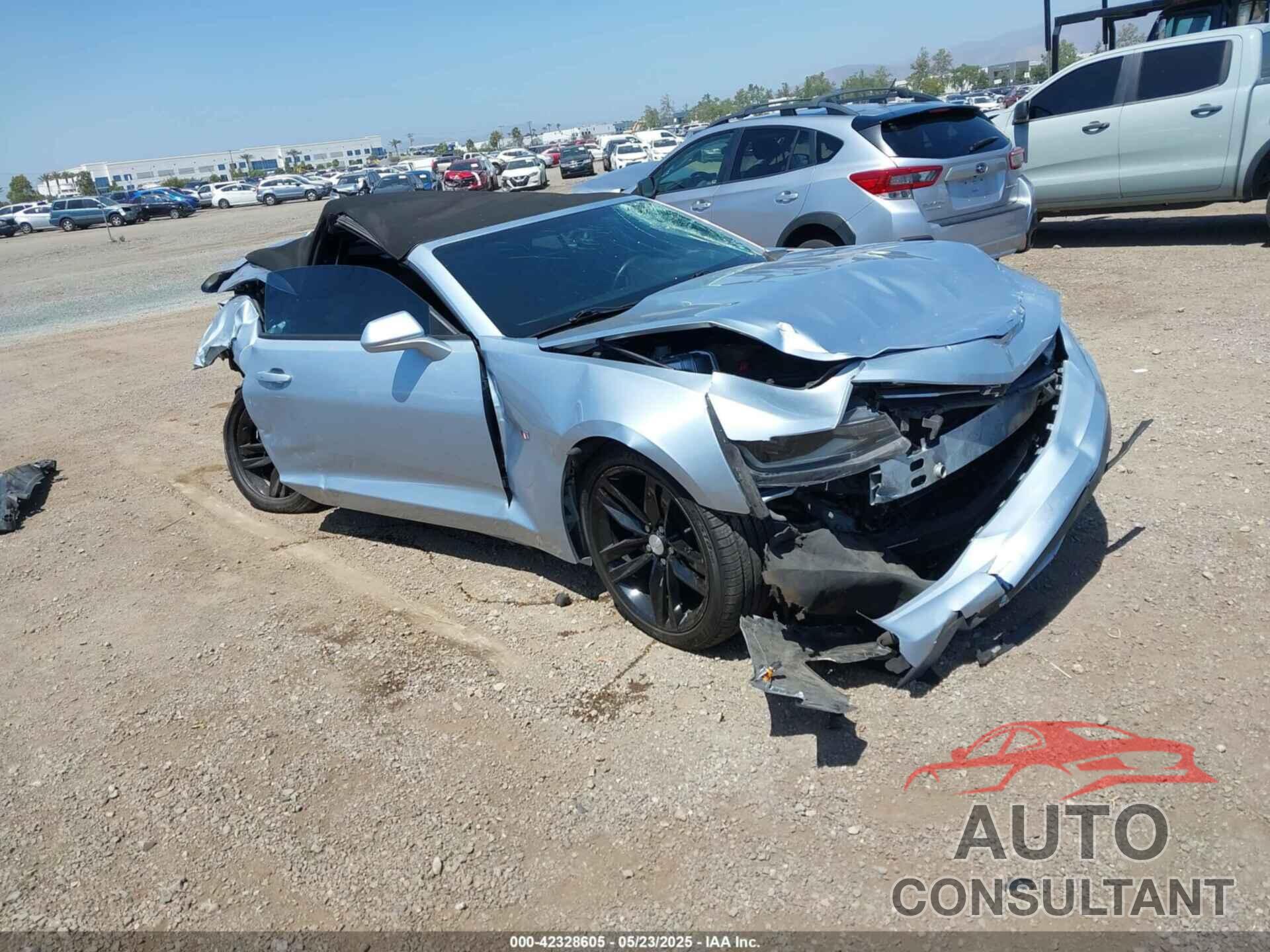CHEVROLET CAMARO 2017 - 1G1FD3DS2H0150773
