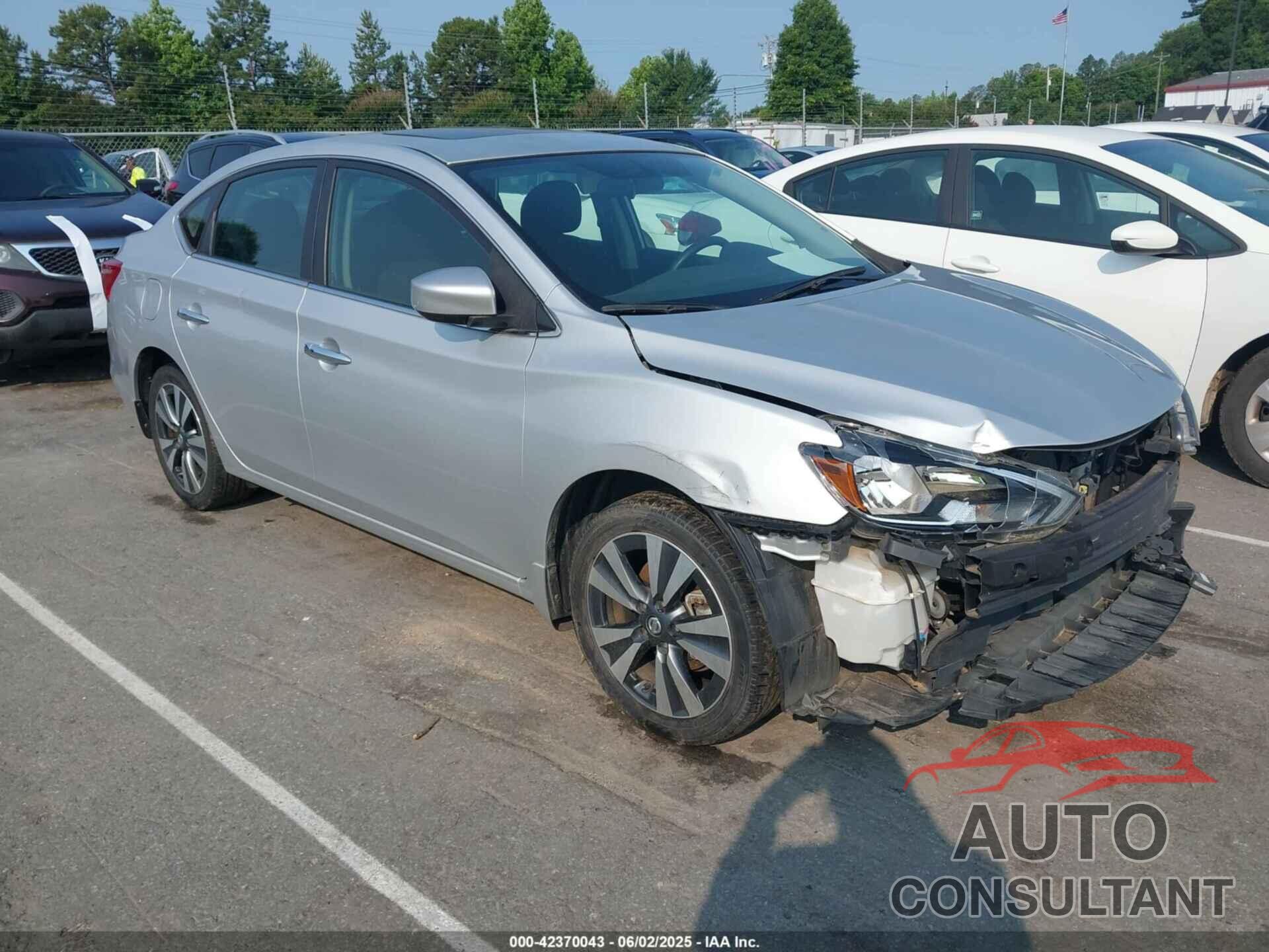 NISSAN SENTRA 2019 - 3N1AB7AP0KY309434