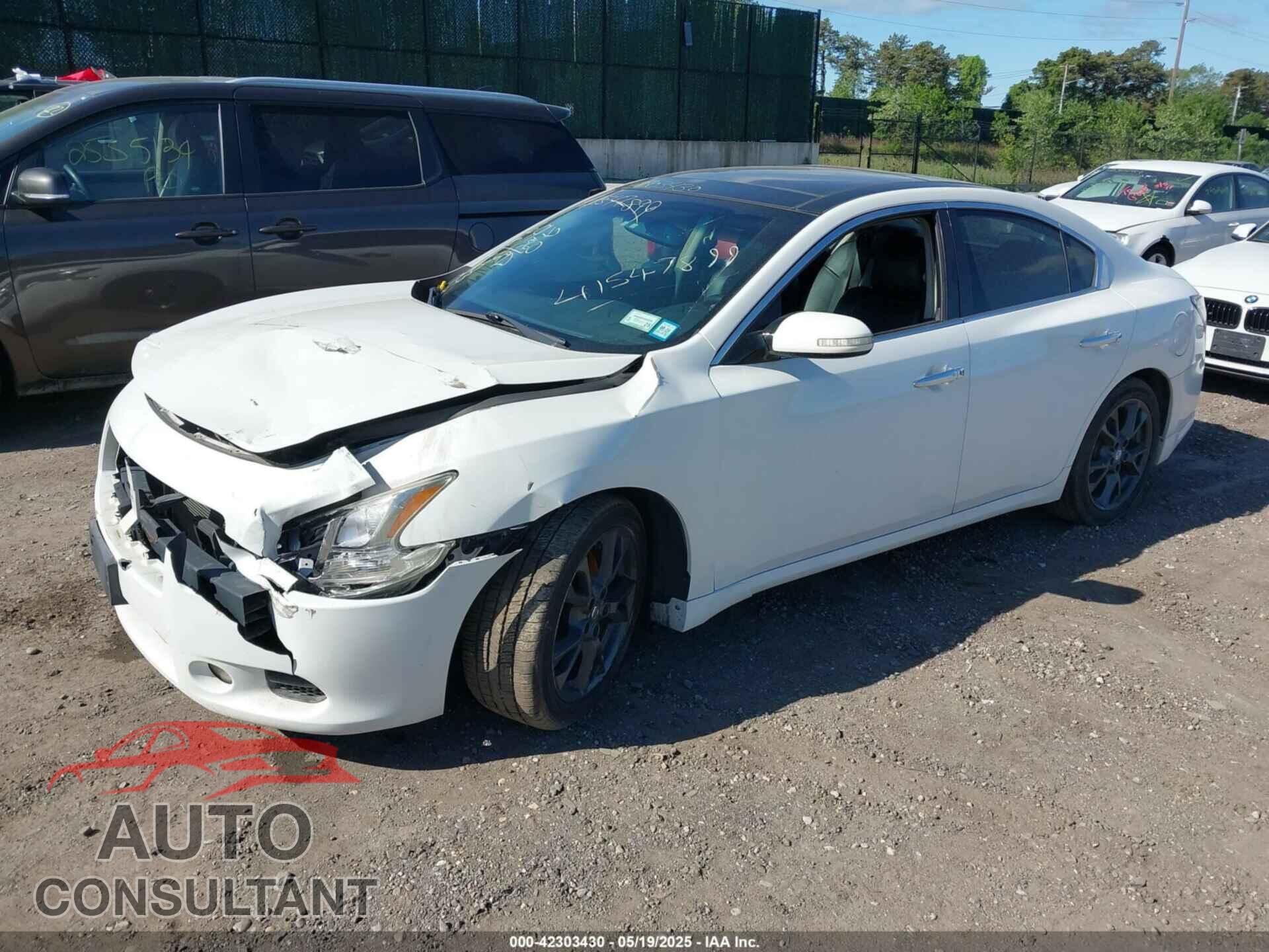 NISSAN MAXIMA 2012 - 1N4AA5AP3CC846111