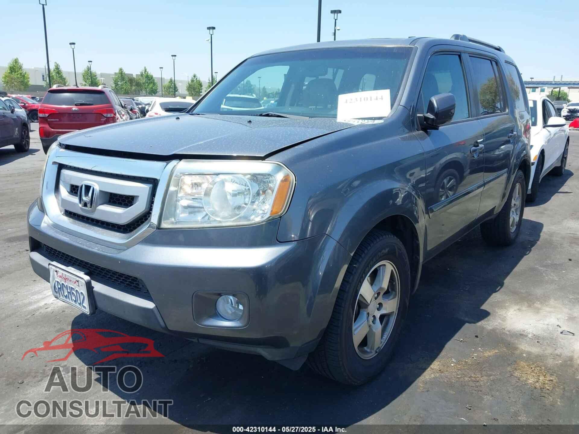 HONDA PILOT 2011 - 5FNYF3H61BB018619