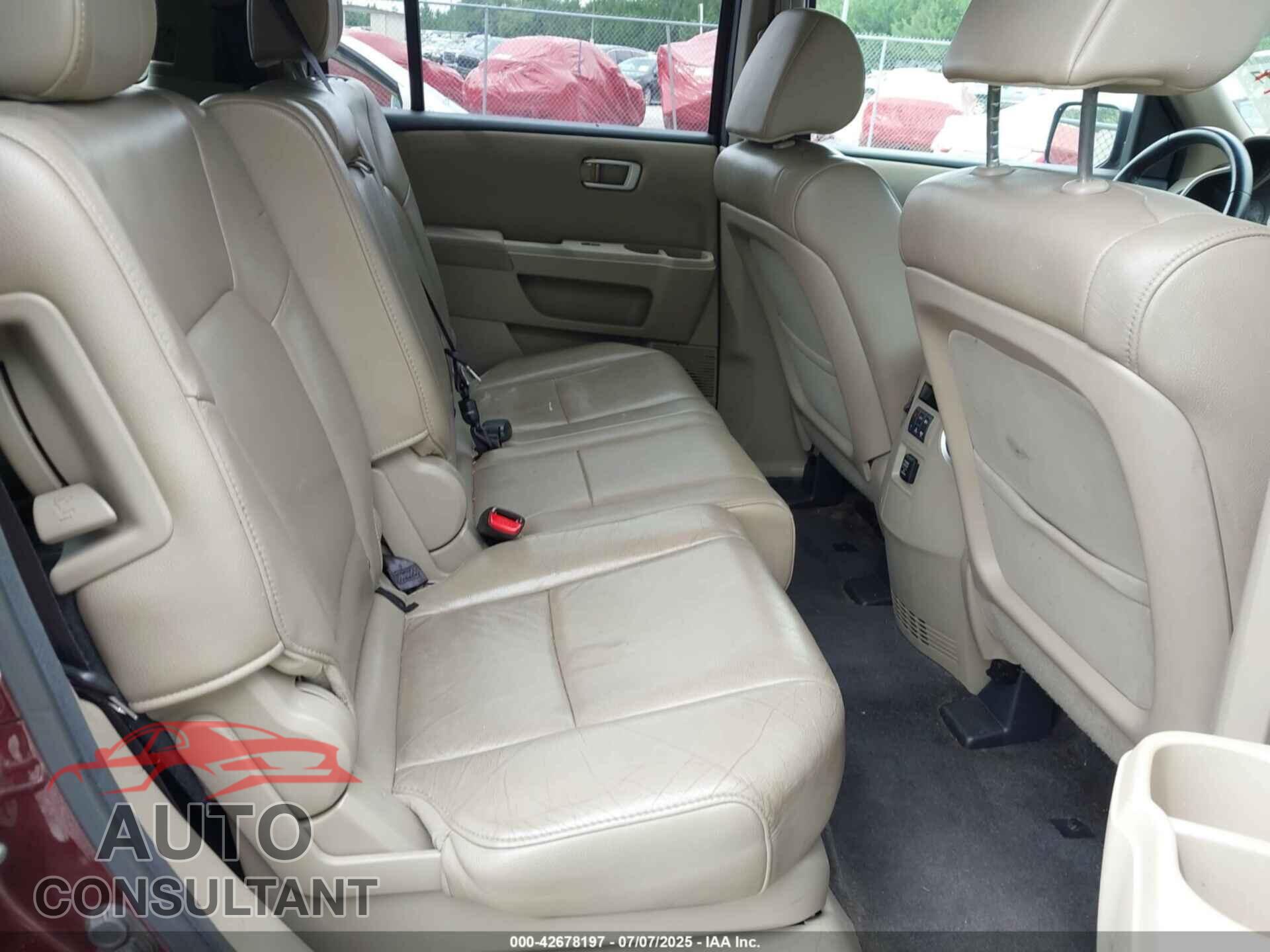 HONDA PILOT 2012 - 5FNYF3H59CB033359