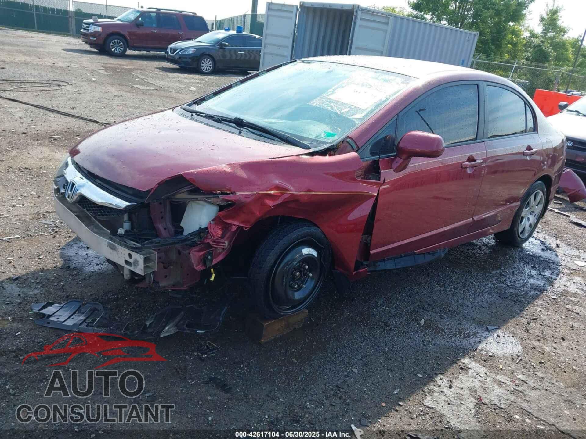 HONDA CIVIC 2010 - 2HGFA1F55AH502162