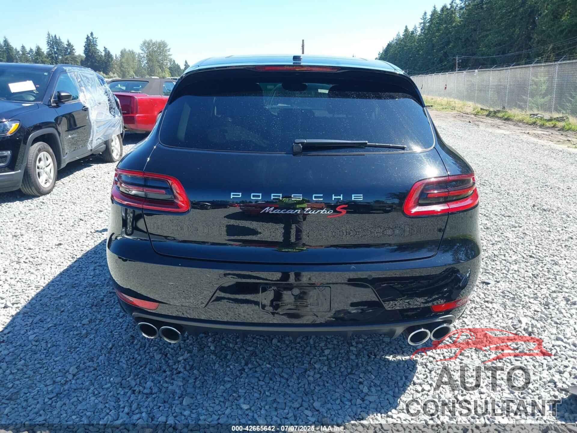 PORSCHE MACAN 2017 - WP1AF2A58HLB61441