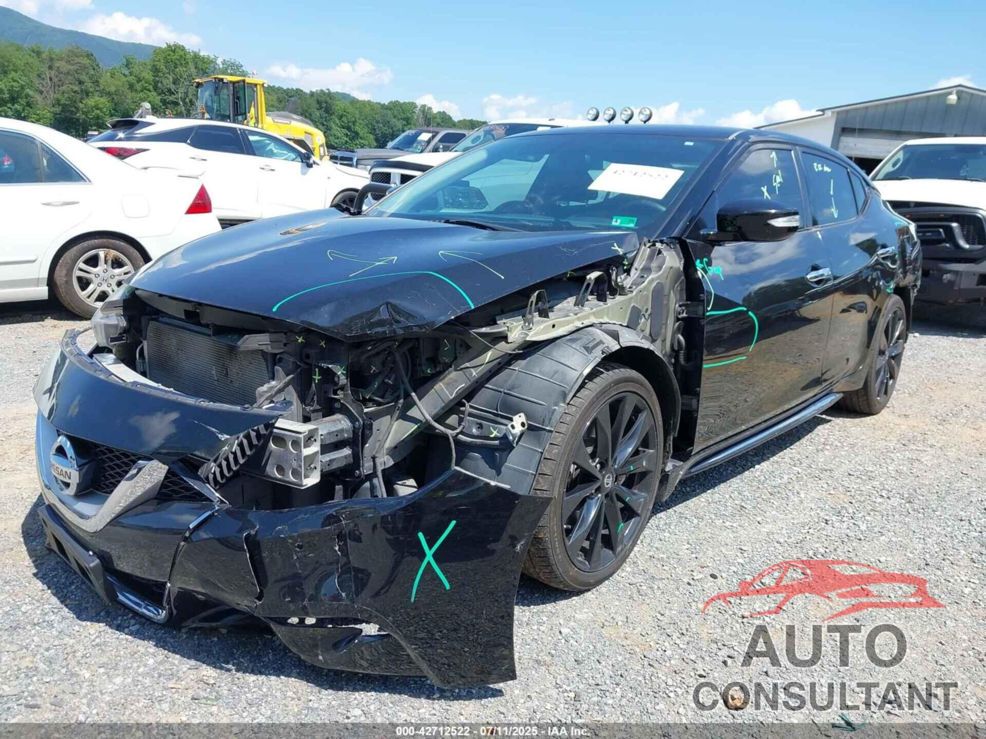 NISSAN MAXIMA 2017 - 1N4AA6AP3HC450693