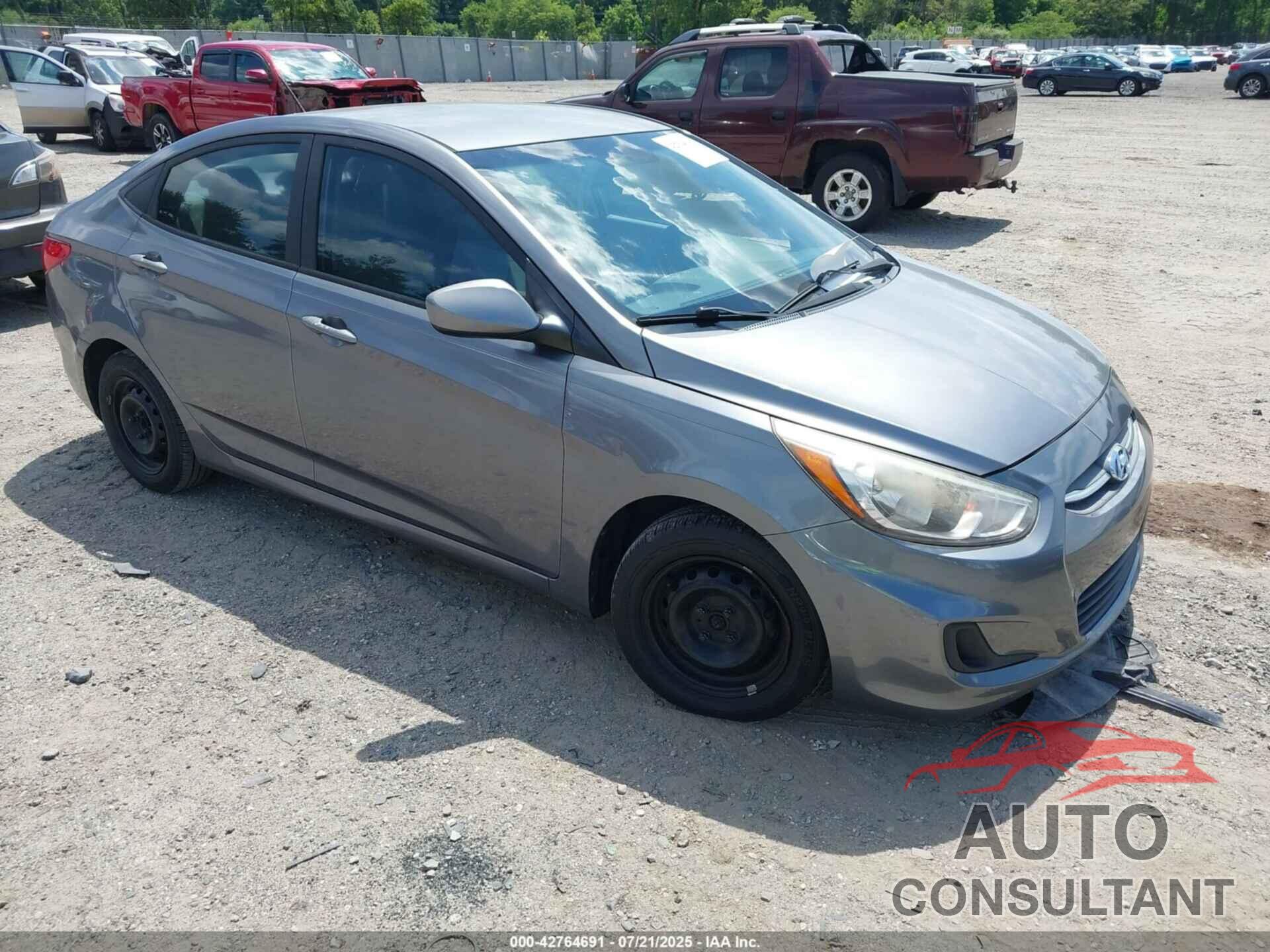 HYUNDAI ACCENT 2016 - KMHCT4AEXGU007431