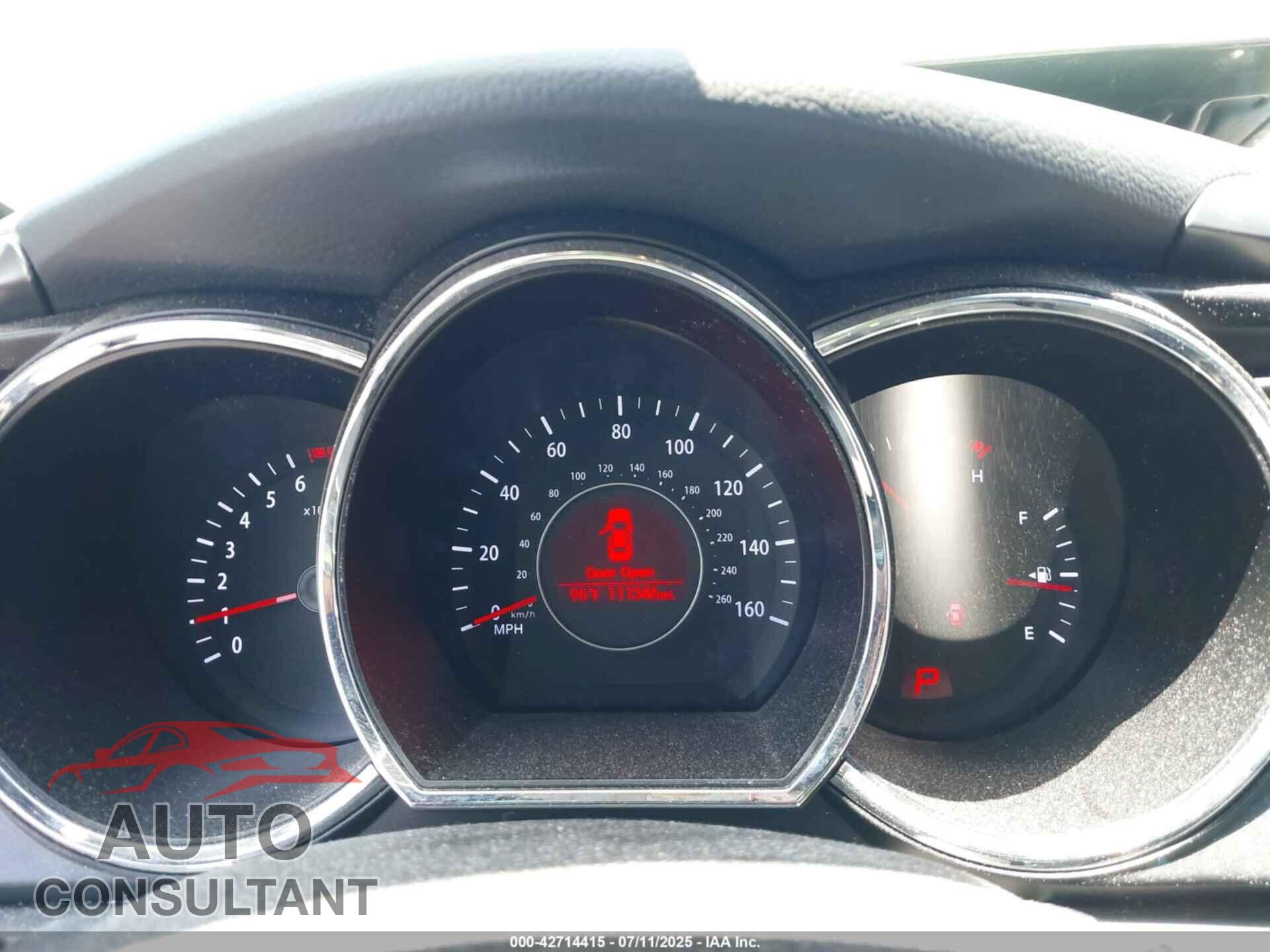 KIA OPTIMA 2013 - KNAGM4A77D5440907