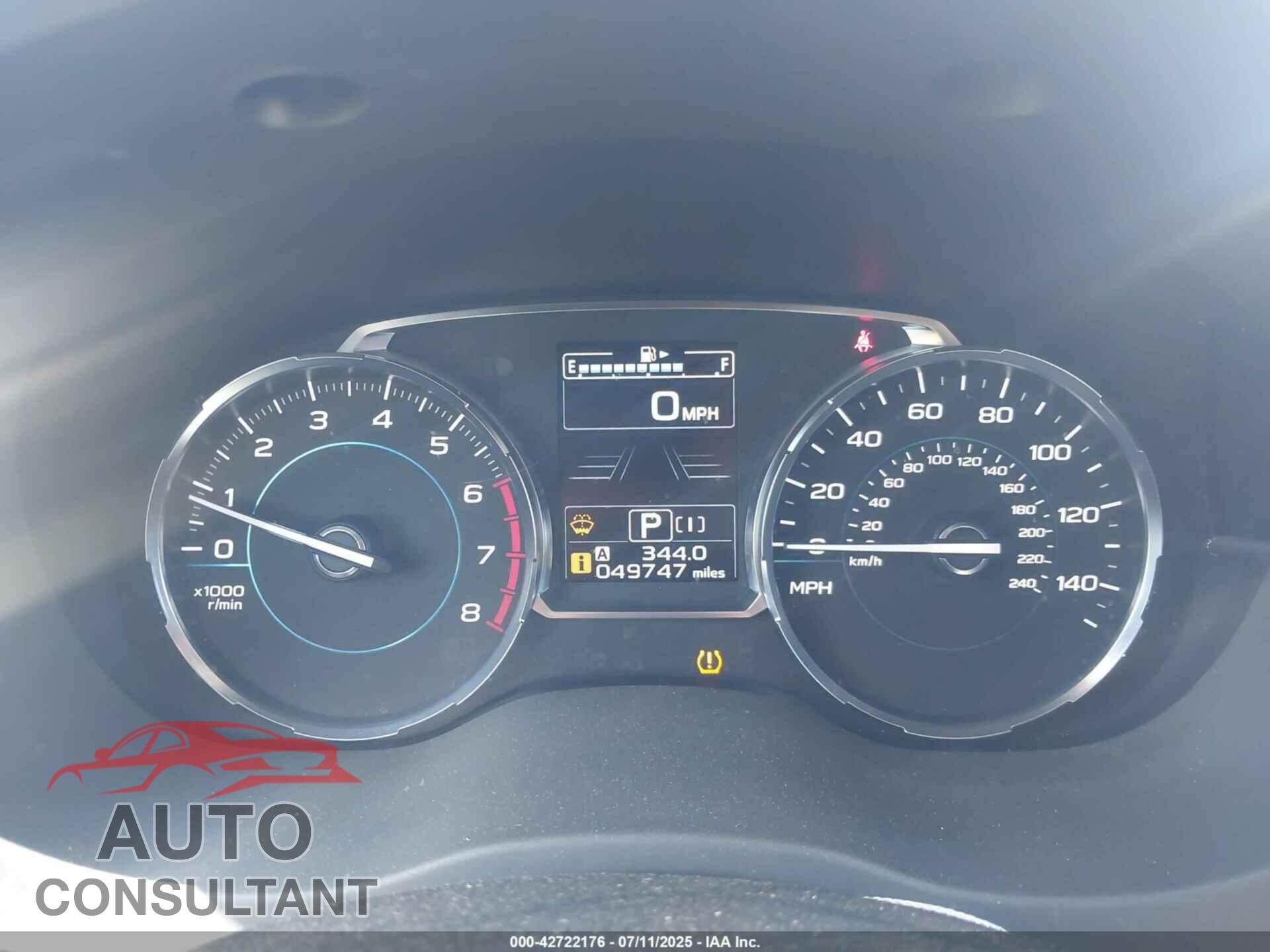 SUBARU FORESTER 2017 - JF2SJGWC5HH461080