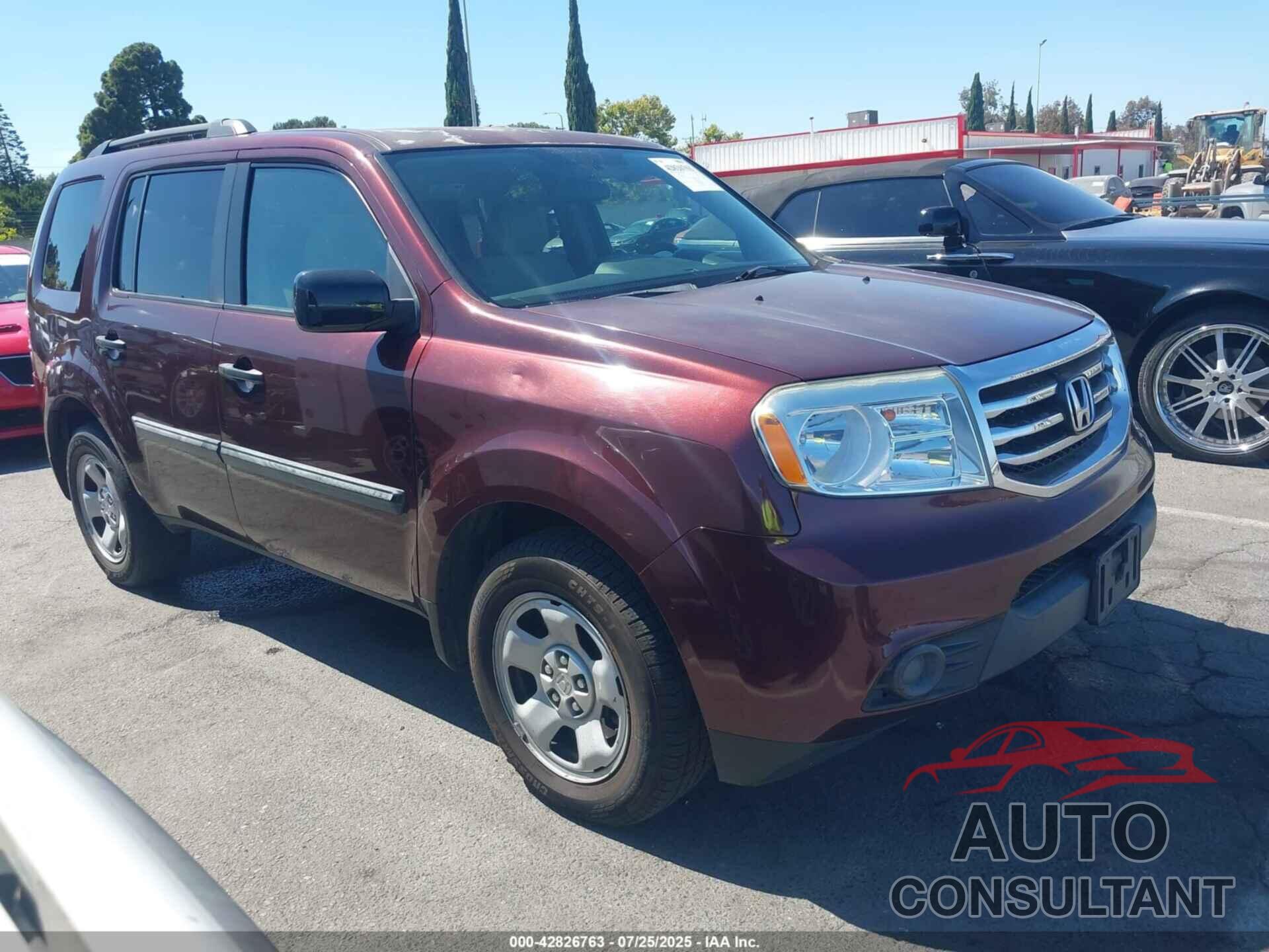 HONDA PILOT 2014 - 5FNYF3H26EB022862