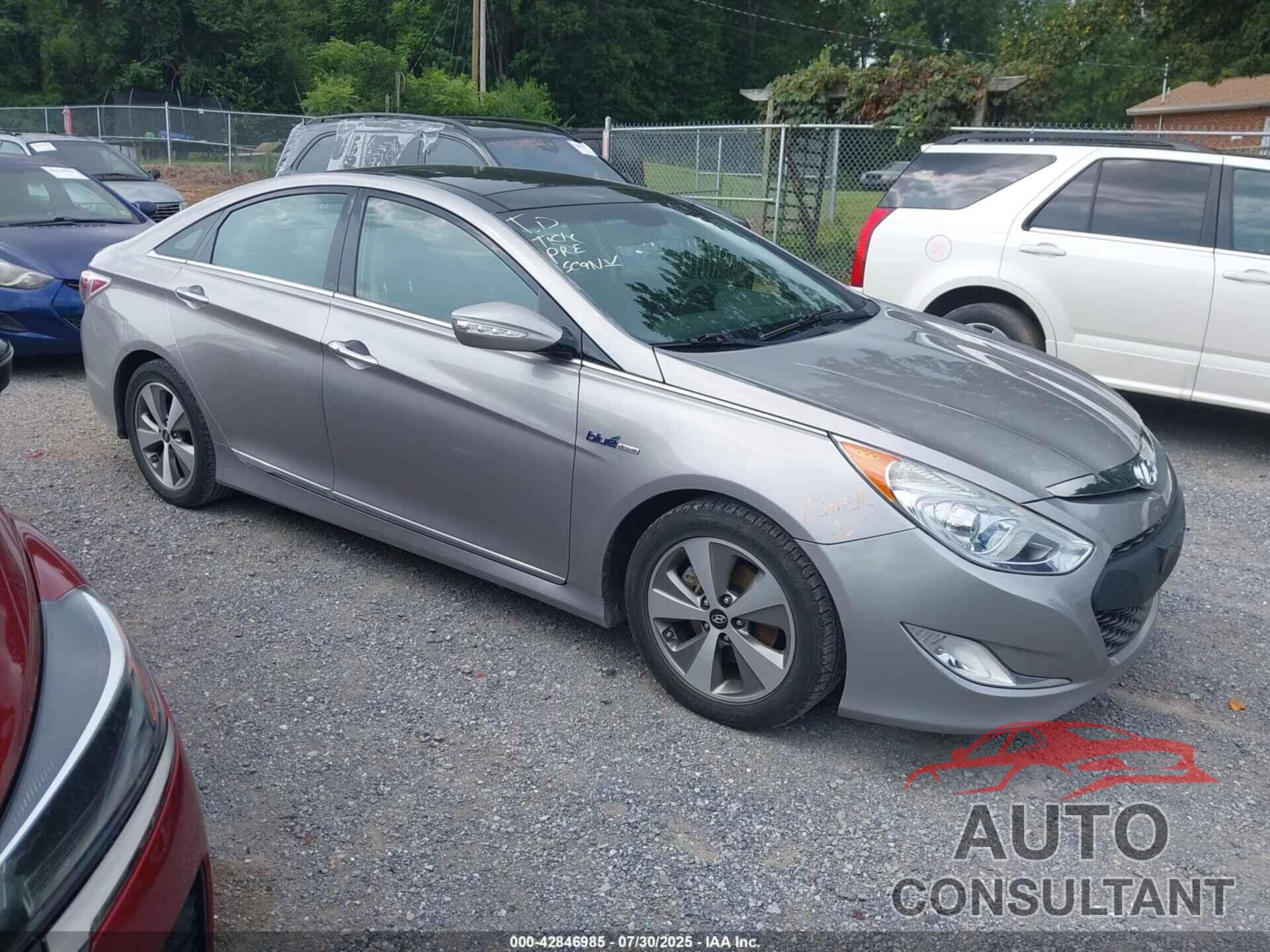 HYUNDAI SONATA HYBRID 2012 - KMHEC4A49CA062299
