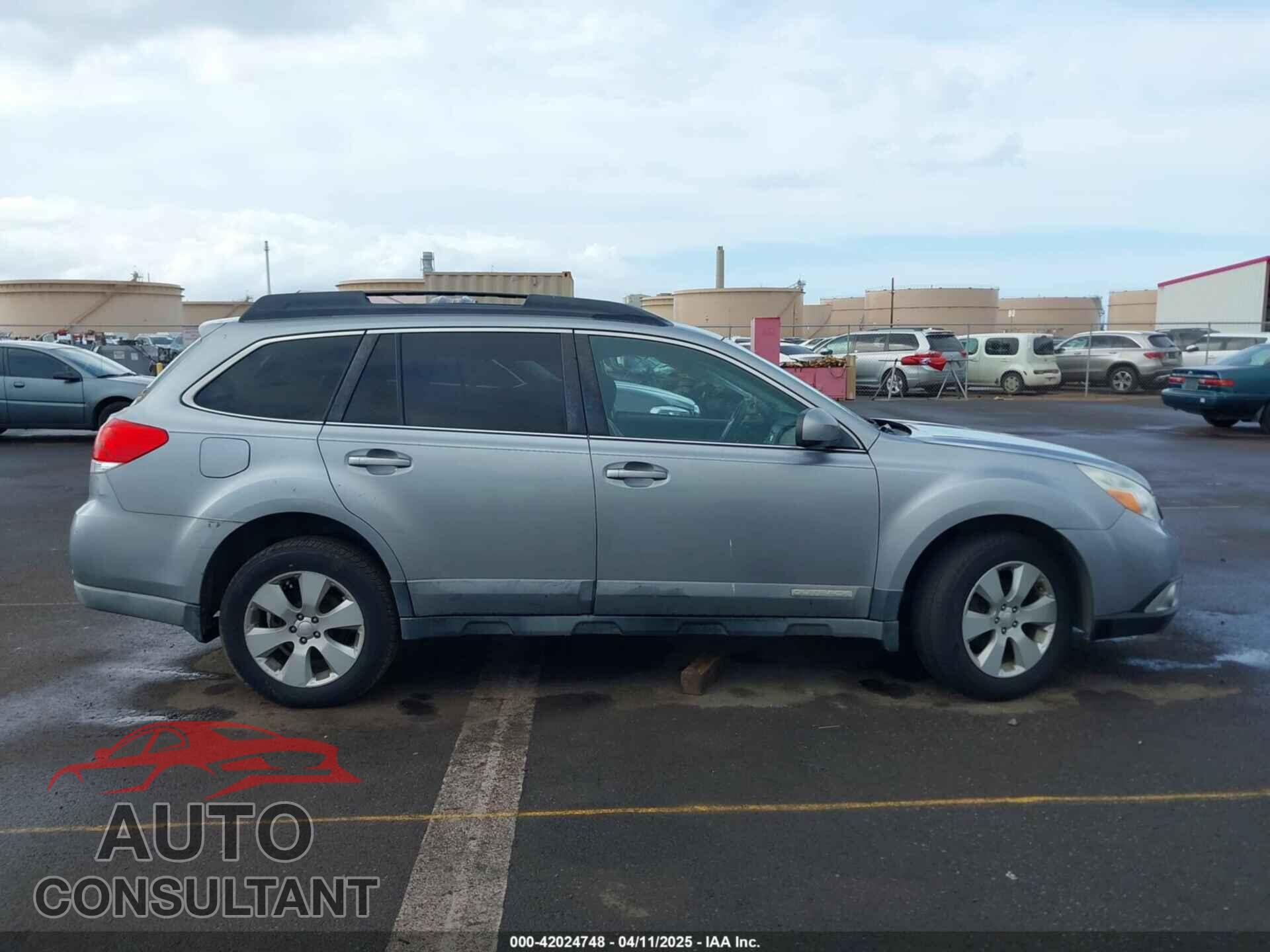 SUBARU OUTBACK 2011 - 4S4BRBCC6B3337267