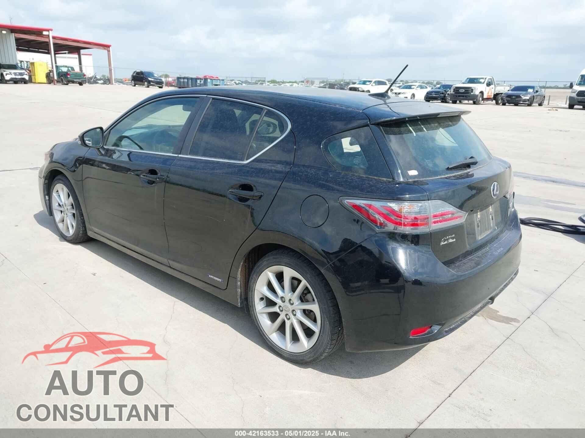 LEXUS CT 200H 2011 - JTHKD5BH7B2004369