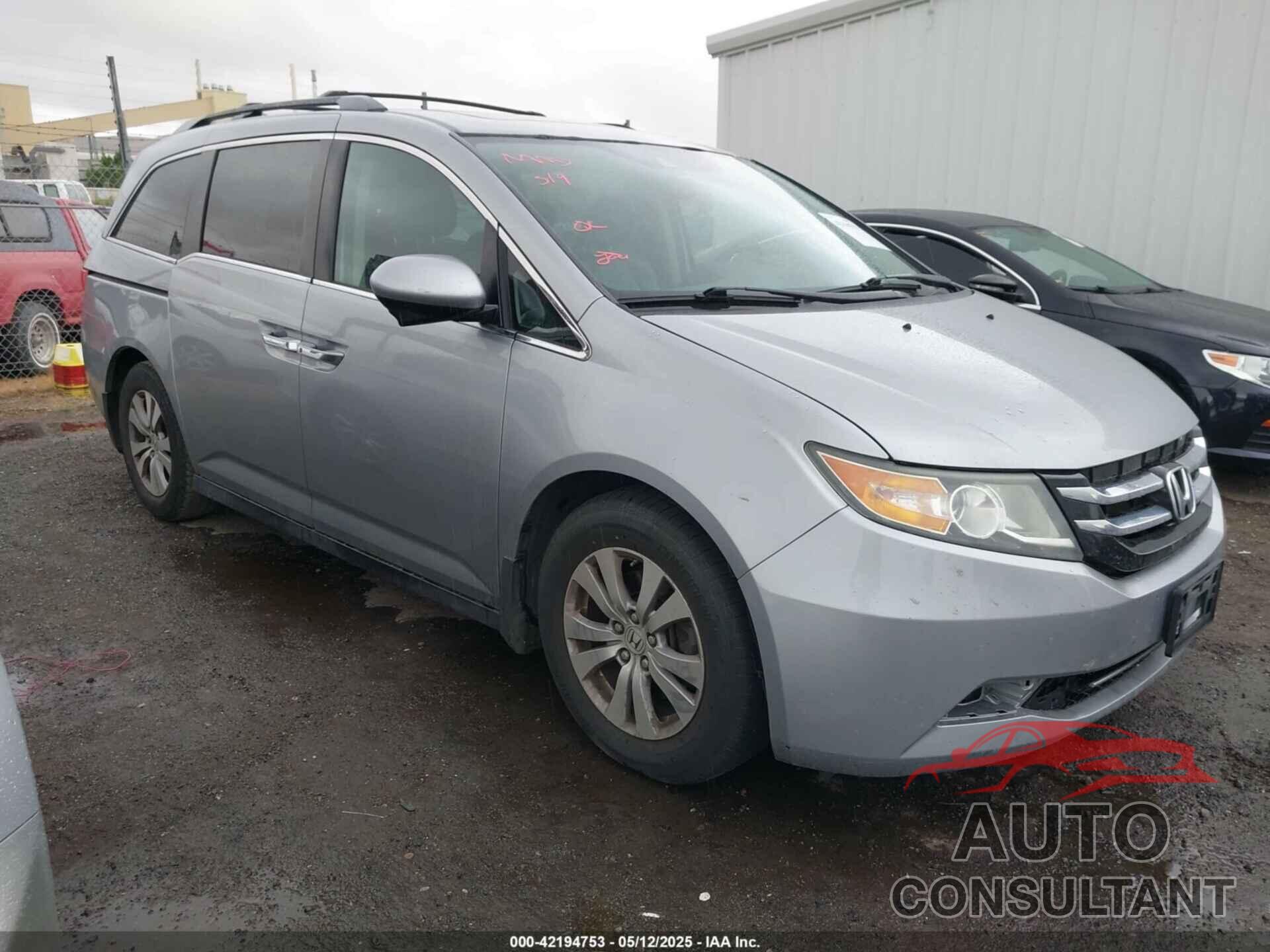 HONDA ODYSSEY 2016 - 5FNRL5H62GB027636