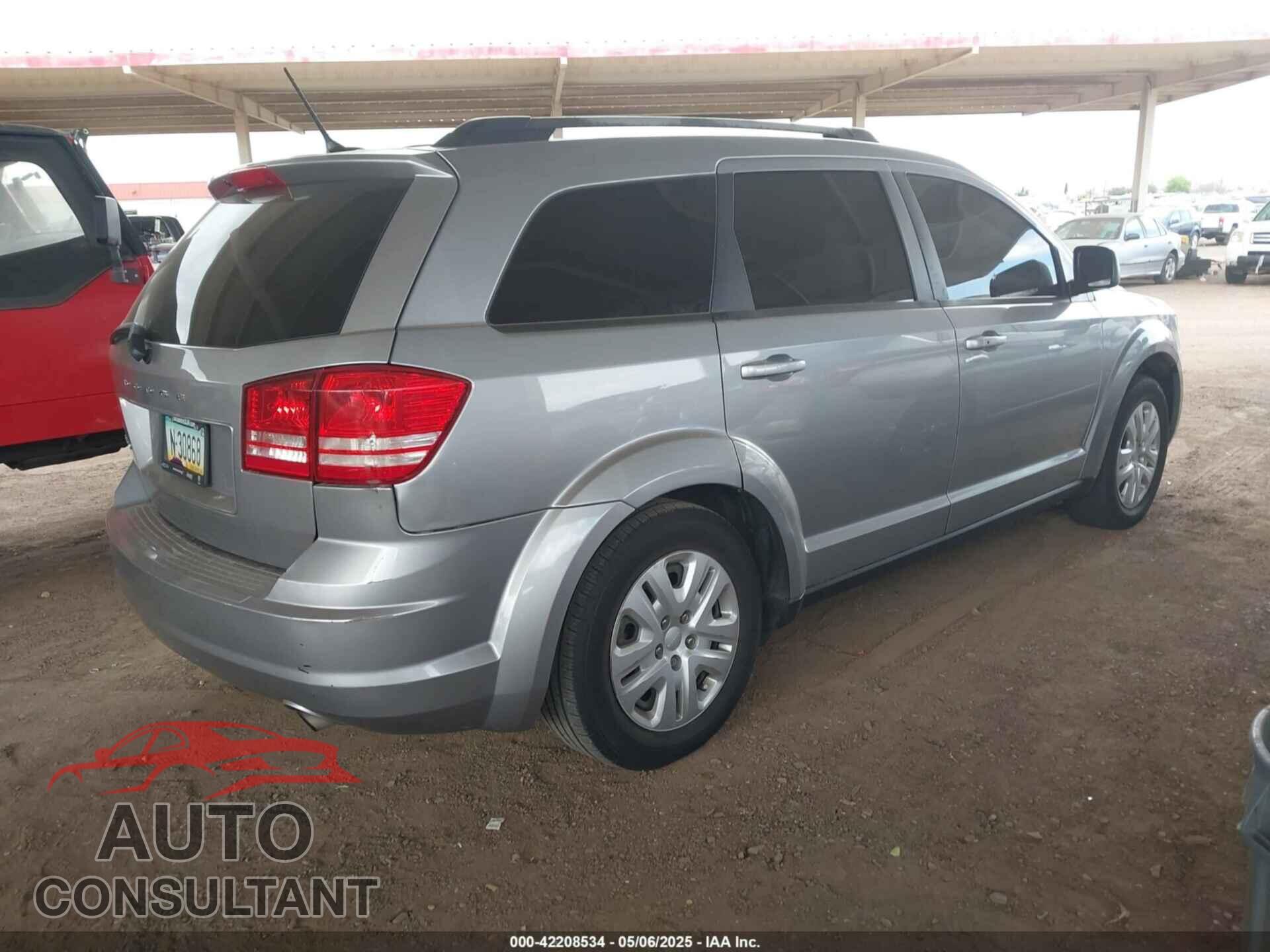 DODGE JOURNEY 2017 - 3C4PDCAB7HT626826