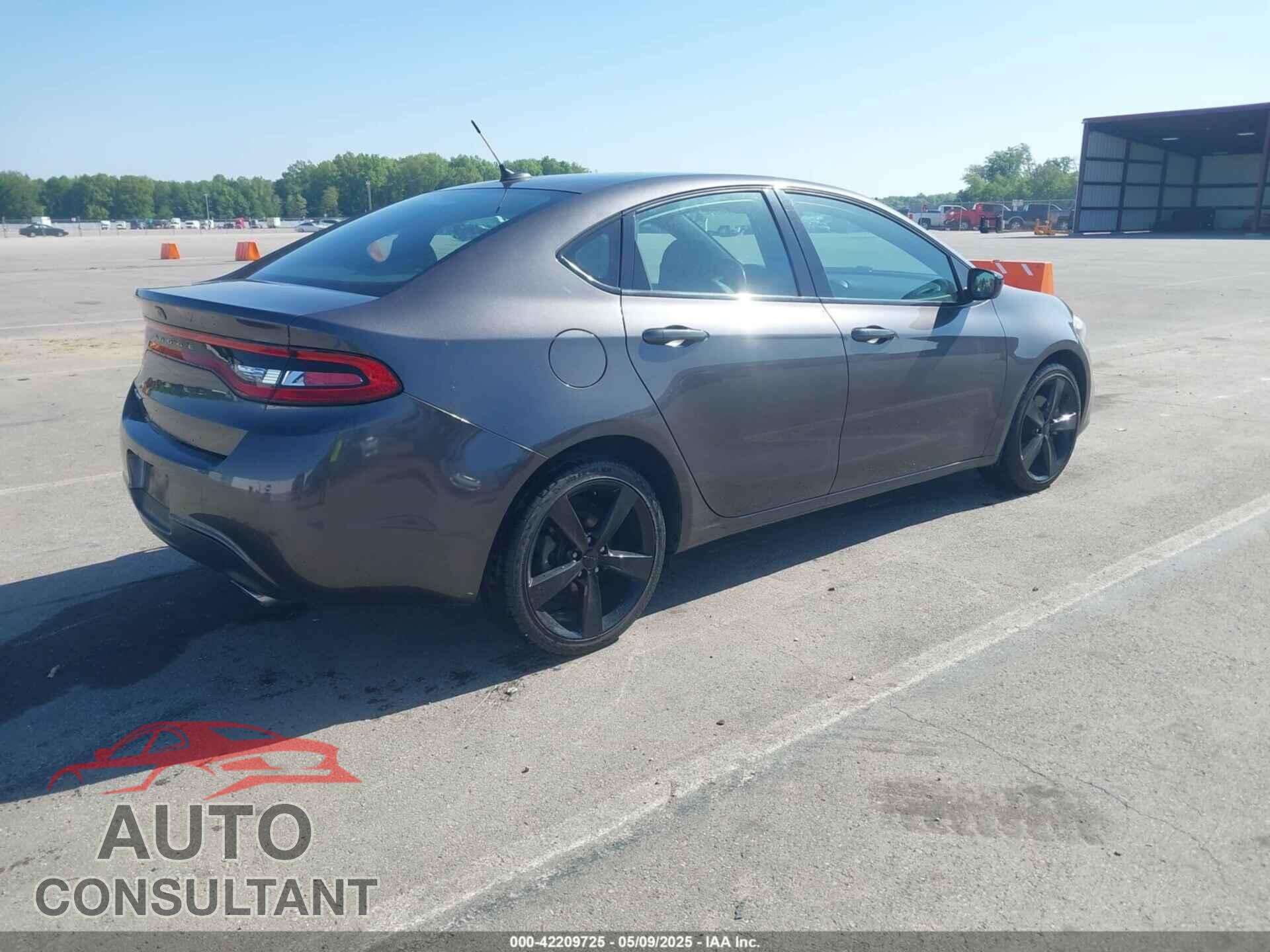DODGE DART 2016 - 1C3CDFBB7GD630267