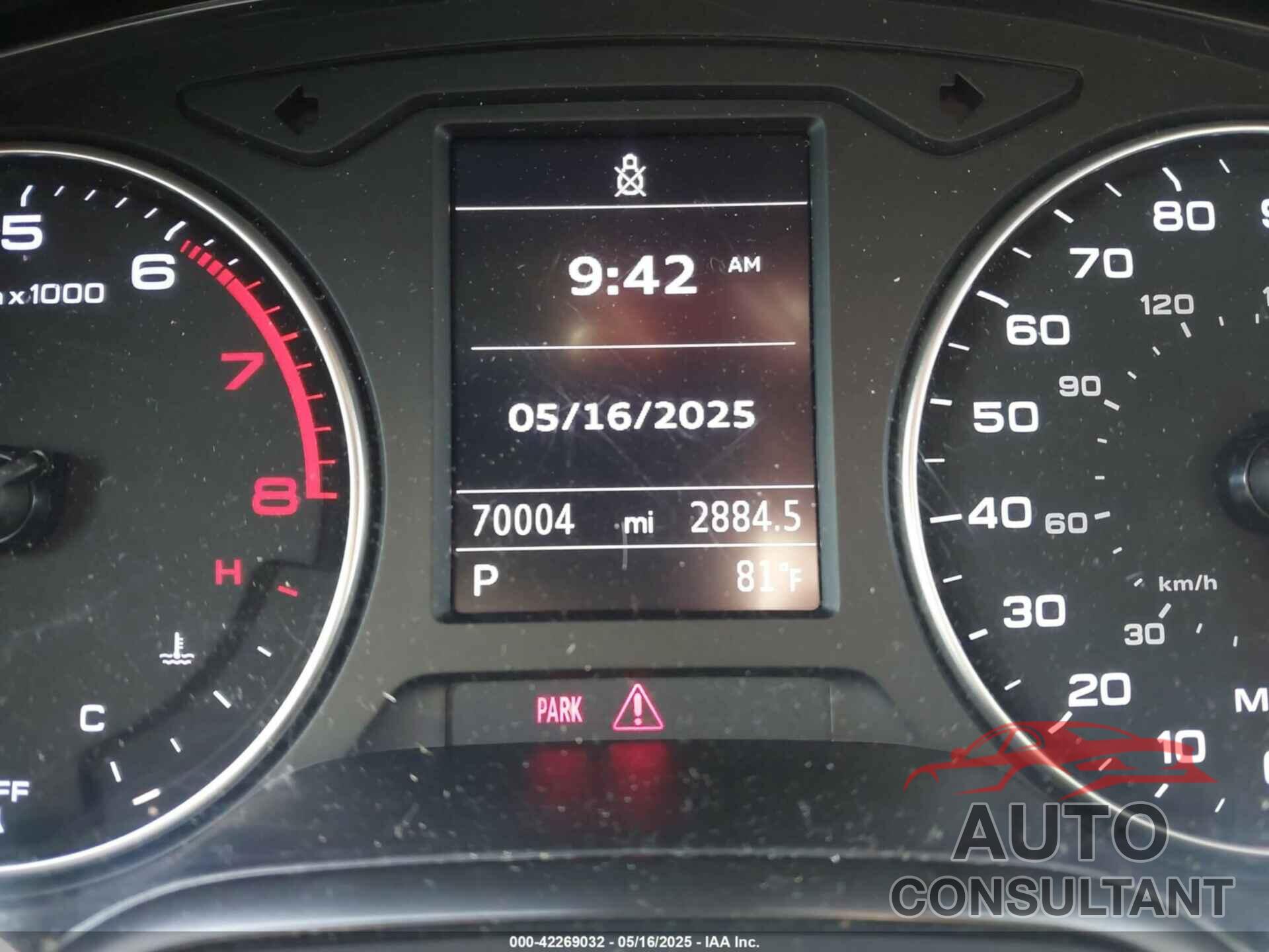 AUDI A3 2016 - WAUE8GFF1G1025221