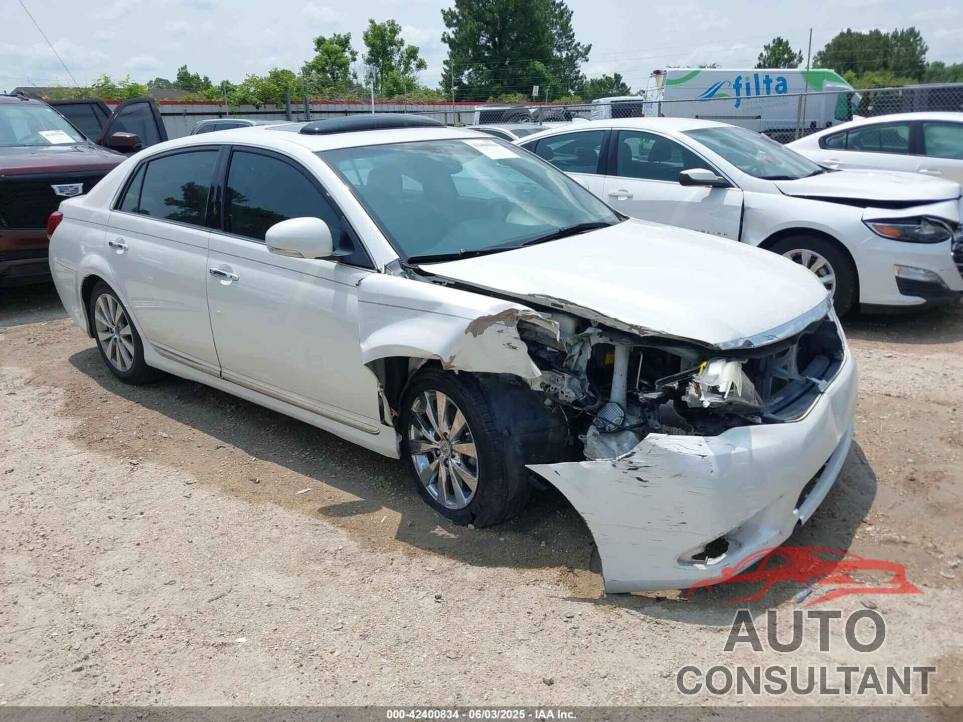 TOYOTA AVALON 2011 - 4T1BK3DB4BU383769