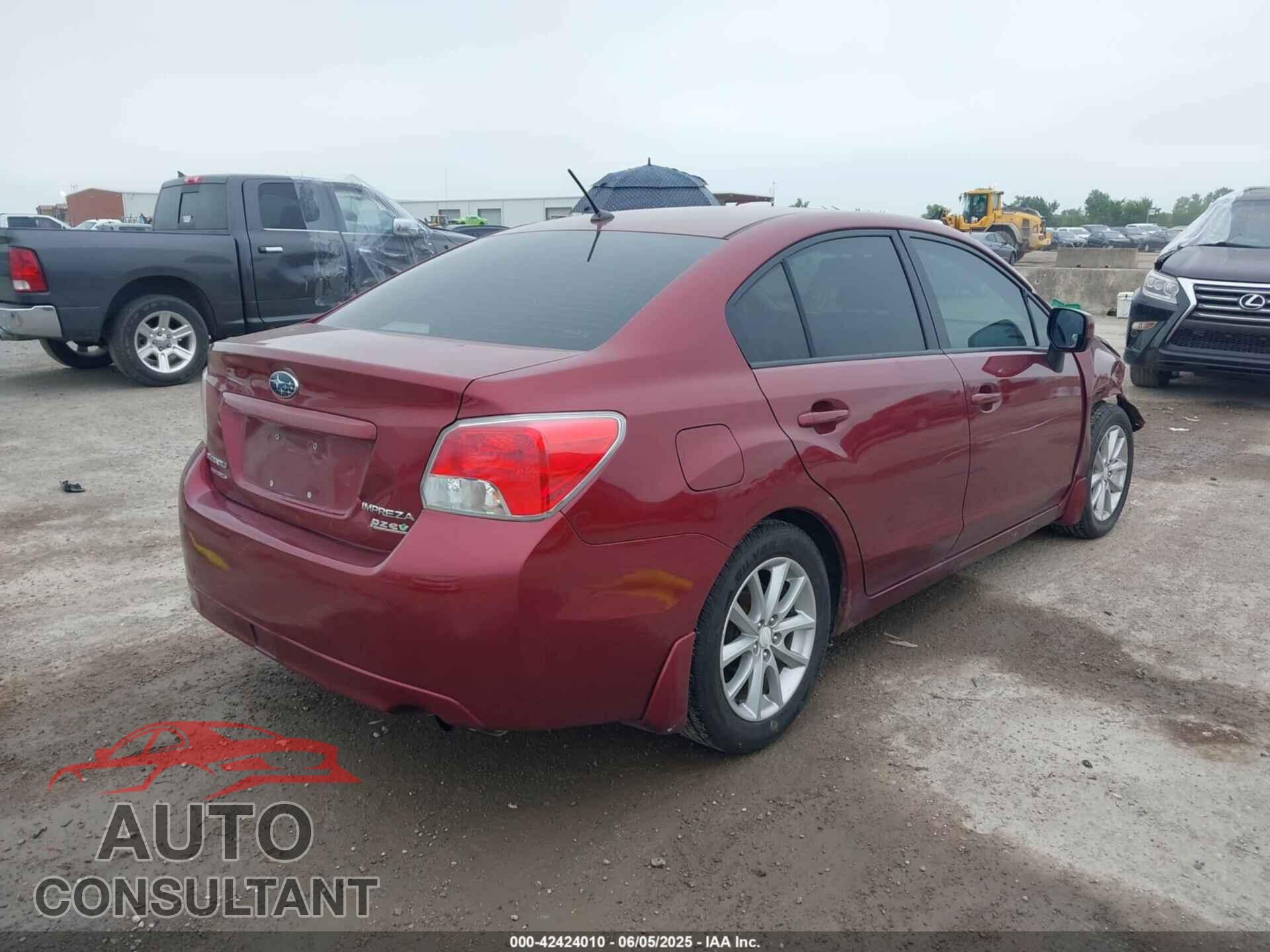SUBARU IMPREZA 2012 - JF1GJAC66CH012490