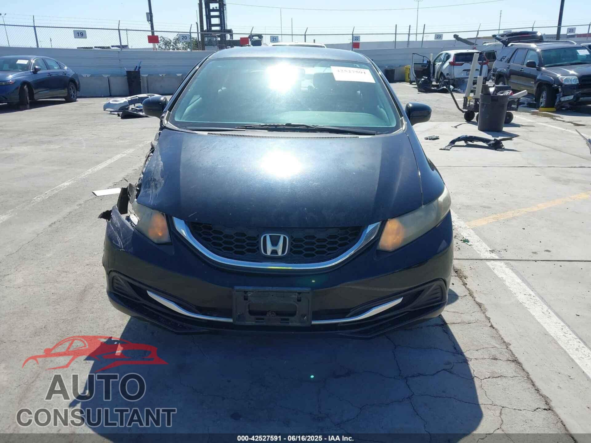 HONDA CIVIC 2014 - 19XFB2F5XEE252405