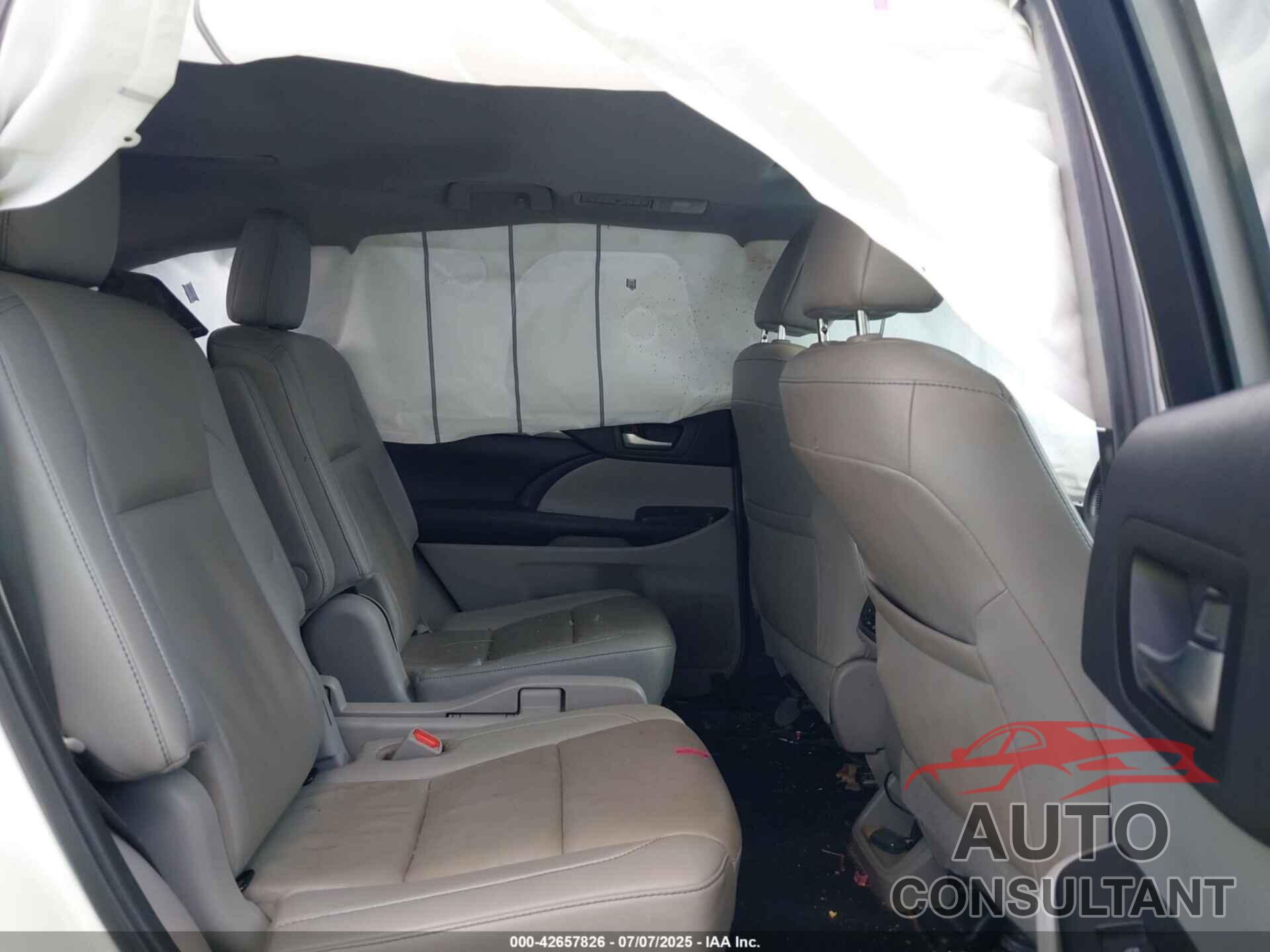 TOYOTA HIGHLANDER 2019 - 5TDKZRFH8KS347575