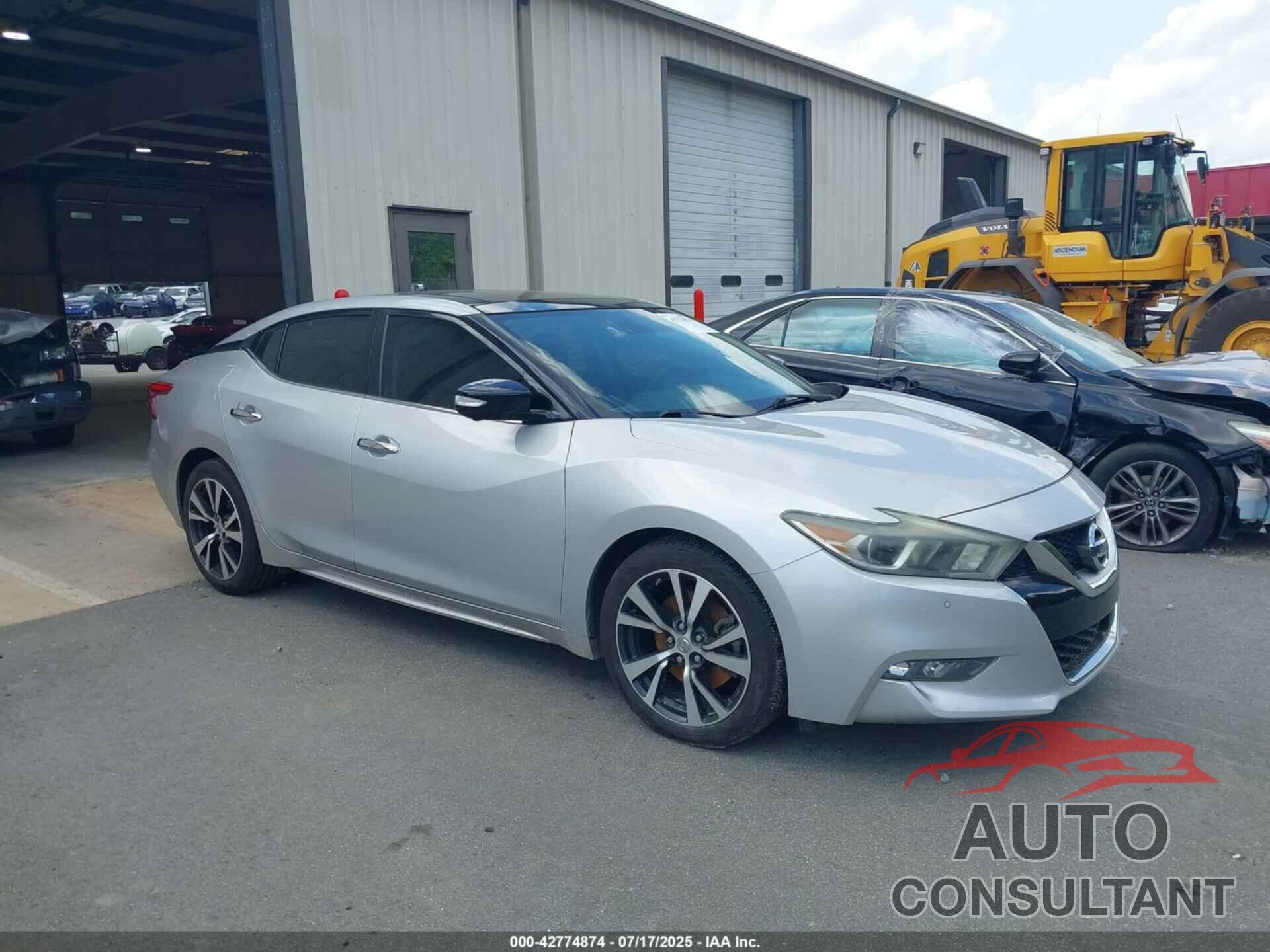 NISSAN MAXIMA 2016 - 1N4AA6AP2GC375192
