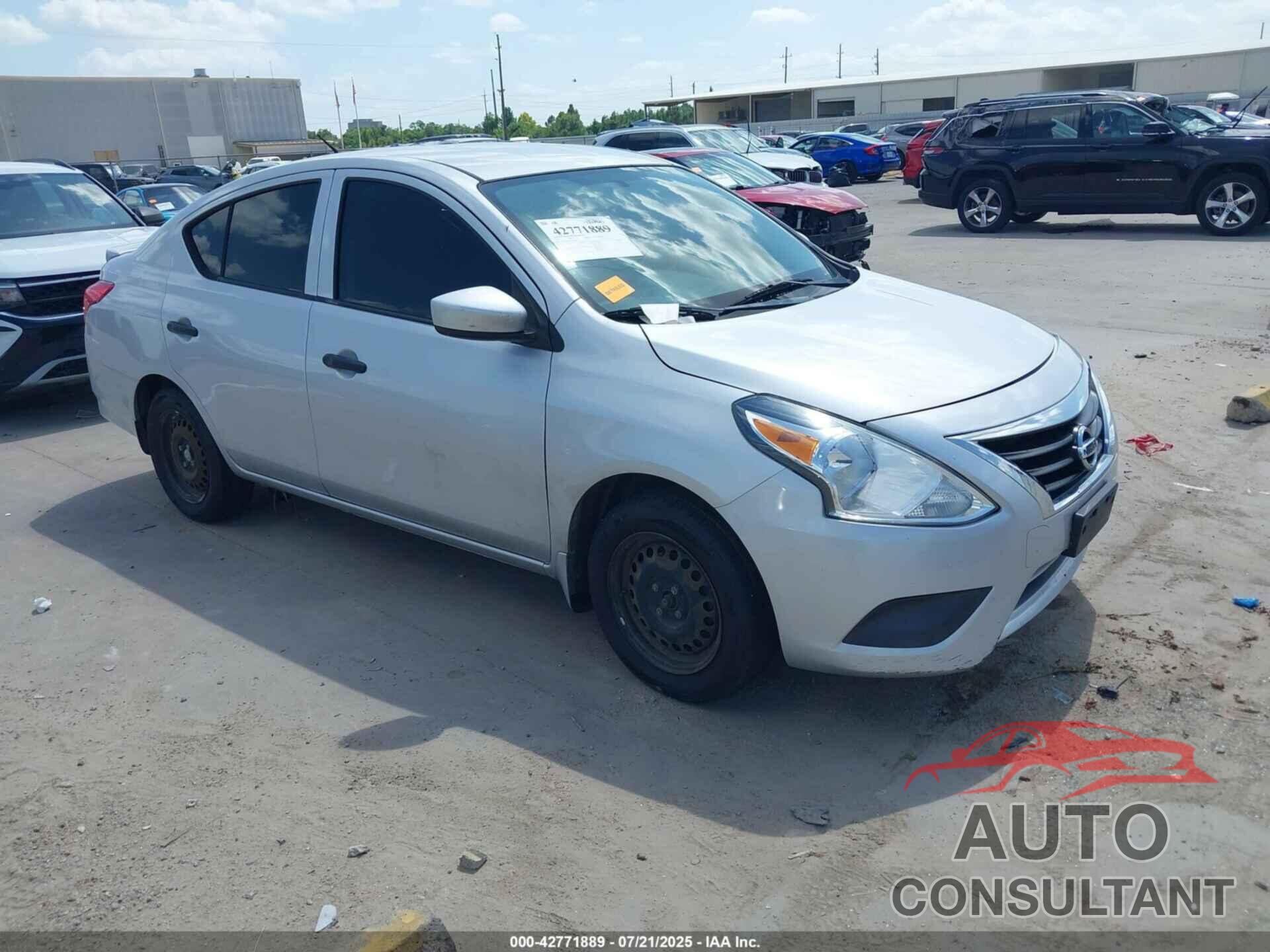NISSAN VERSA 2016 - 3N1CN7AP3GL898595
