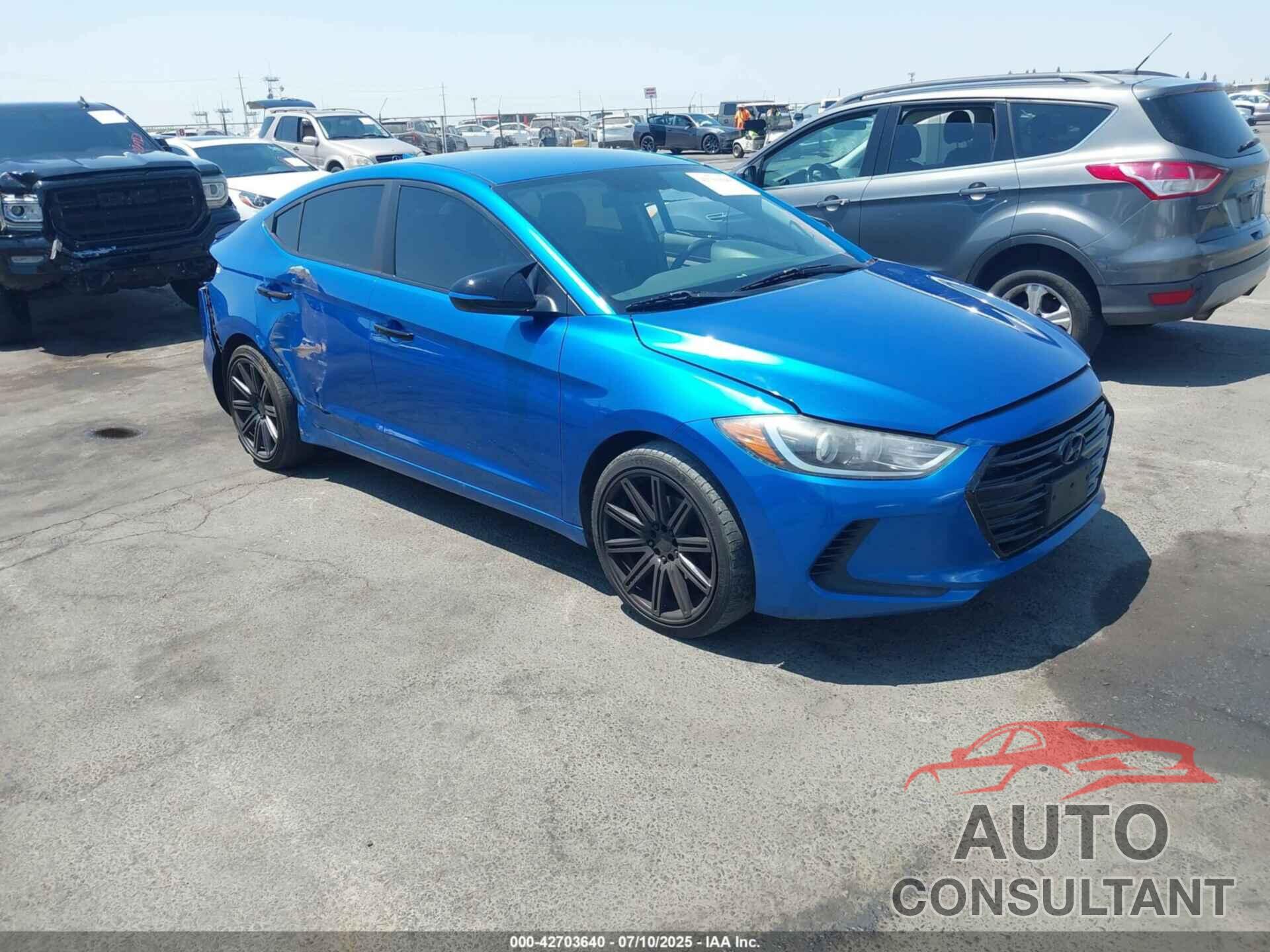 HYUNDAI ELANTRA 2017 - 5NPD84LF7HH094149