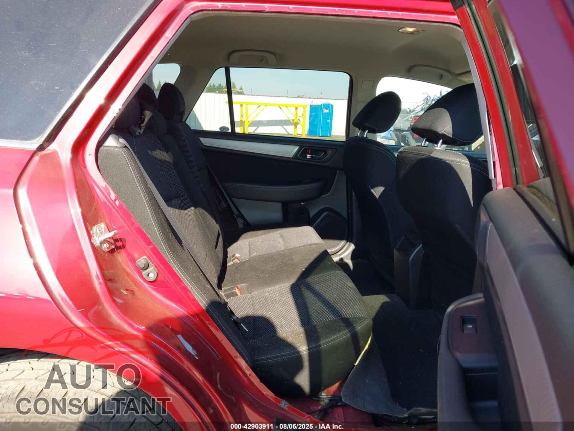 SUBARU OUTBACK 2017 - 4S4BSAFC8H3264549