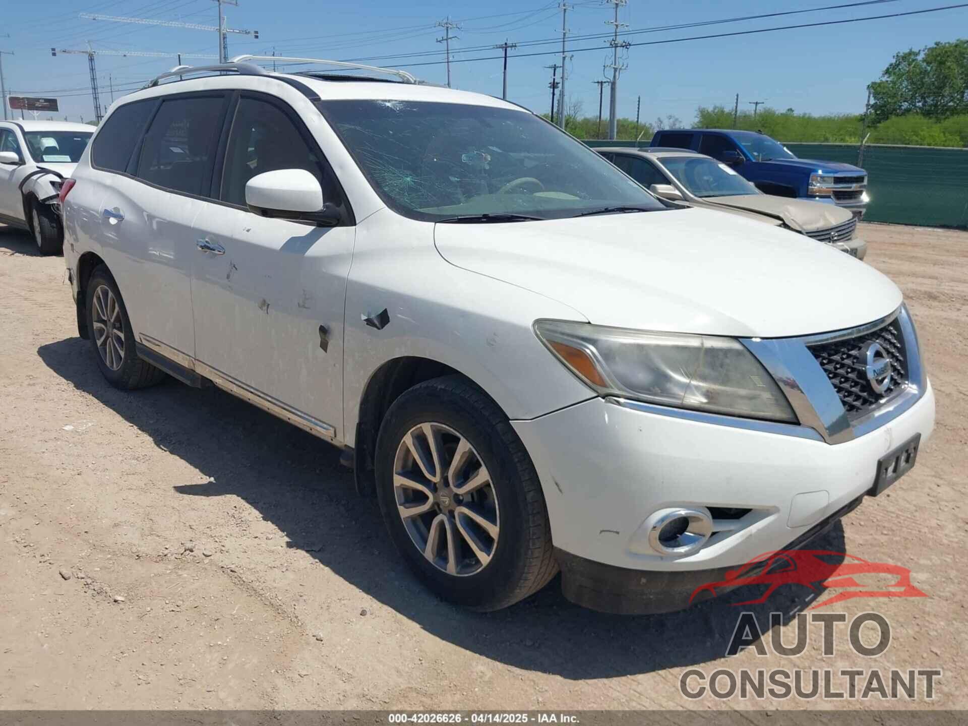 NISSAN PATHFINDER 2015 - 5N1AR2MMXFC700873